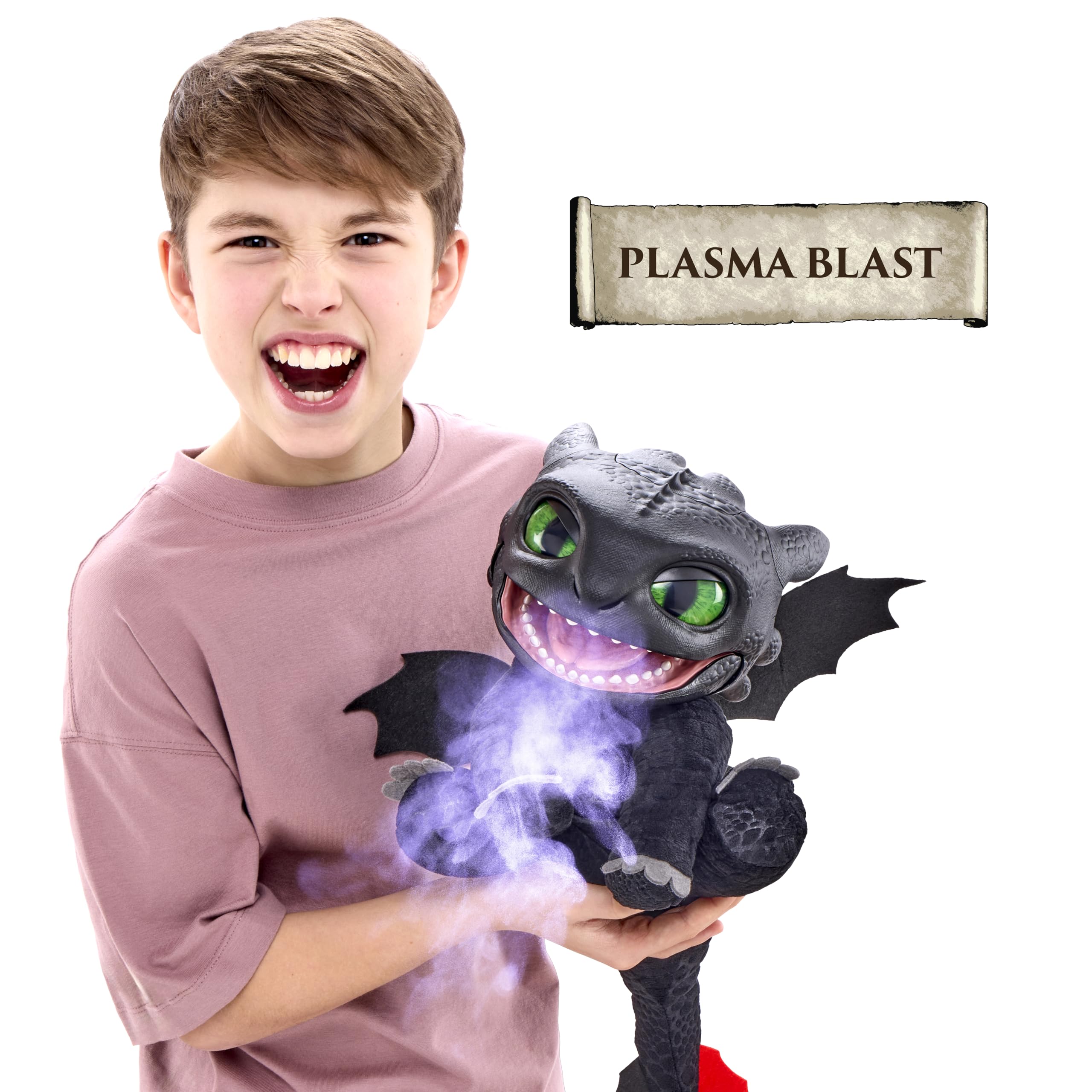 Toothless Puppetronic by RealFX - Animatronic Dragon with Sound & Smoke Effects 4