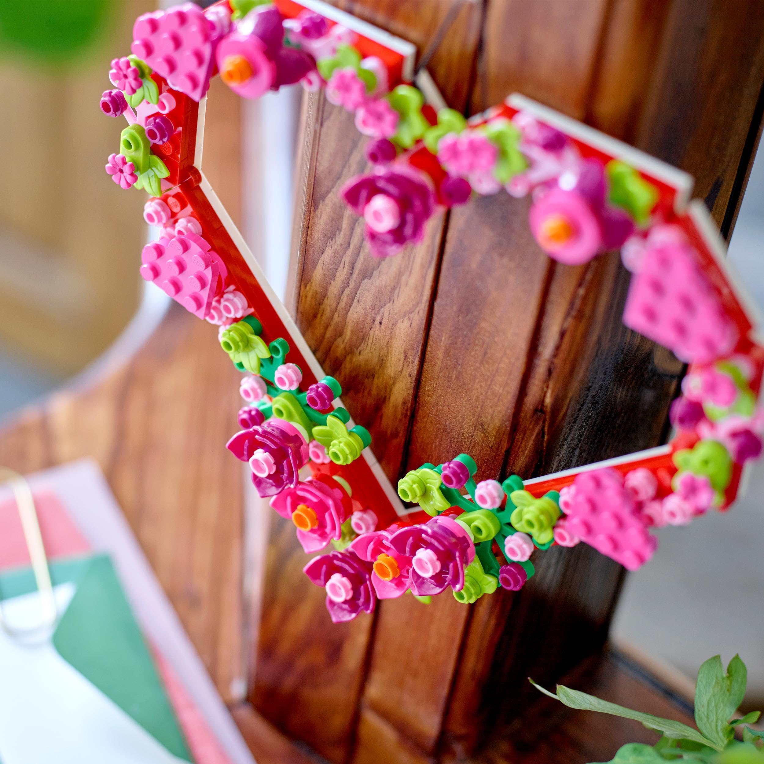 LEGO Creator Herz-Ornament-Set 40638 – Kreatives Bauspielzeug für Kinder ab 9 Jahren 5