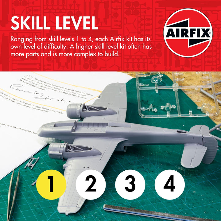 Airfix A55002 Red Arrows Hawk Model Kit - Beginner Plane Building Set for Ages 8+