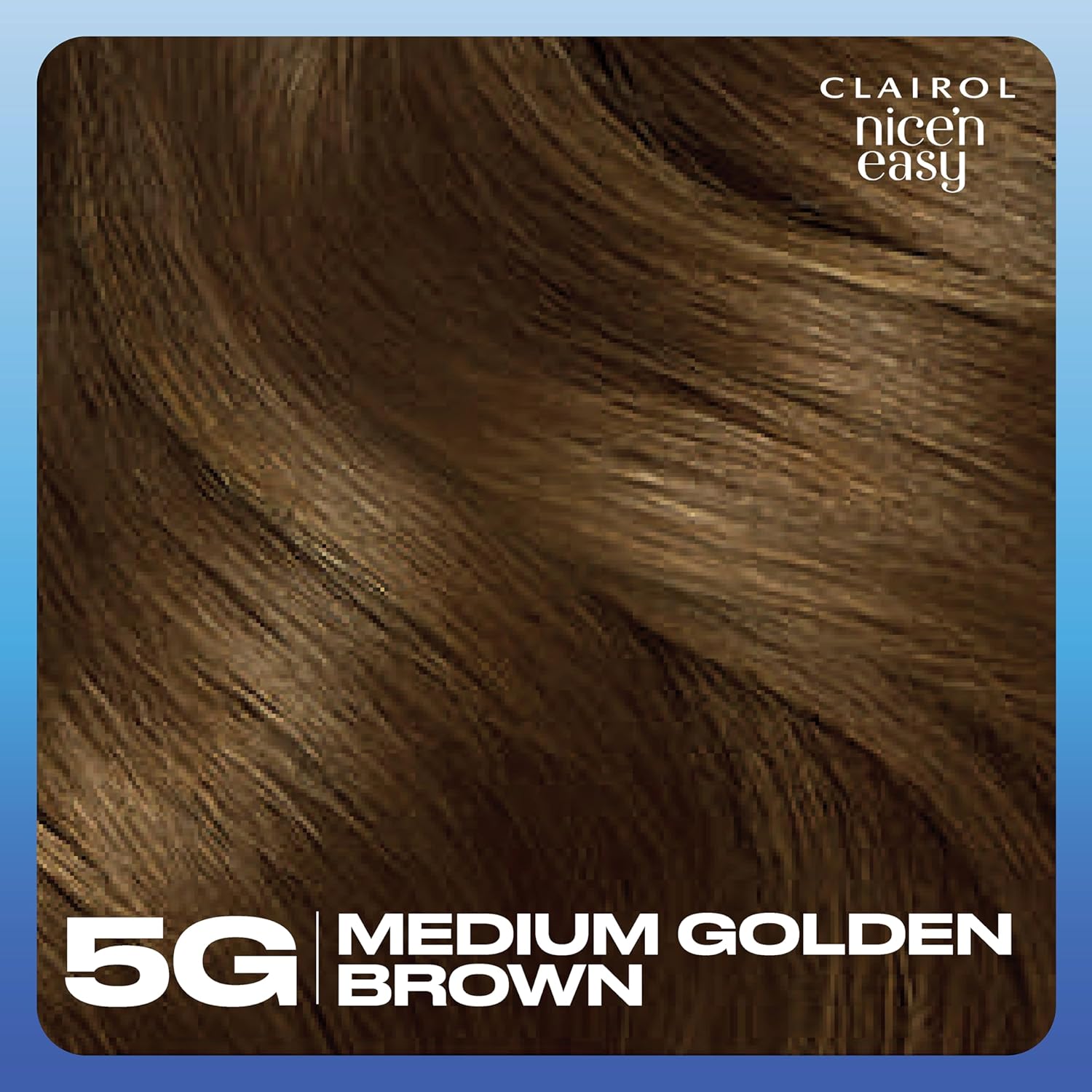 Clairol Nice'n Easy Crème Permanent Hair Dye - 5G Medium Golden Brown 7