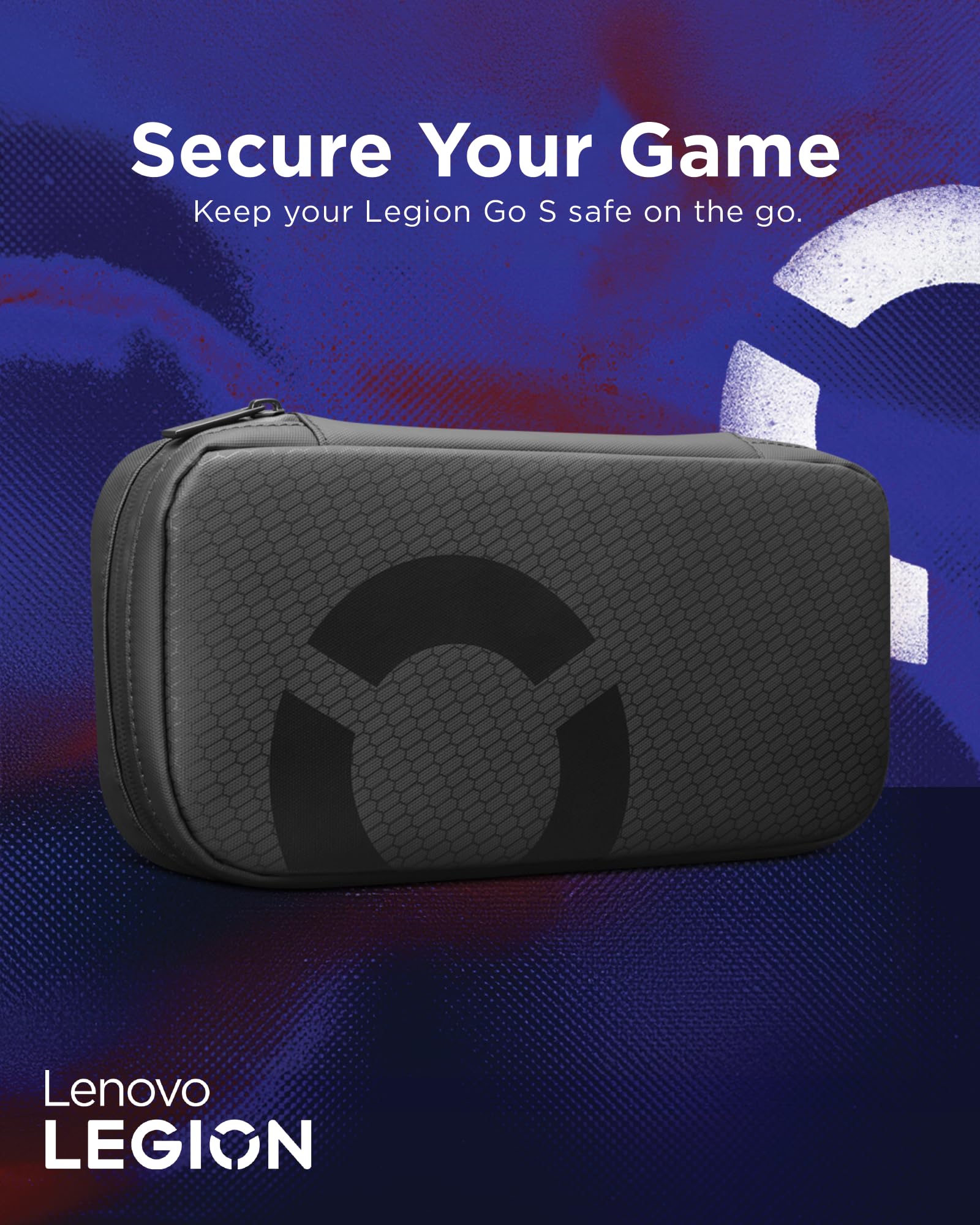 Lenovo Carrying Case for Legion Go S - Protective Storage | Black | Polyurethane 2