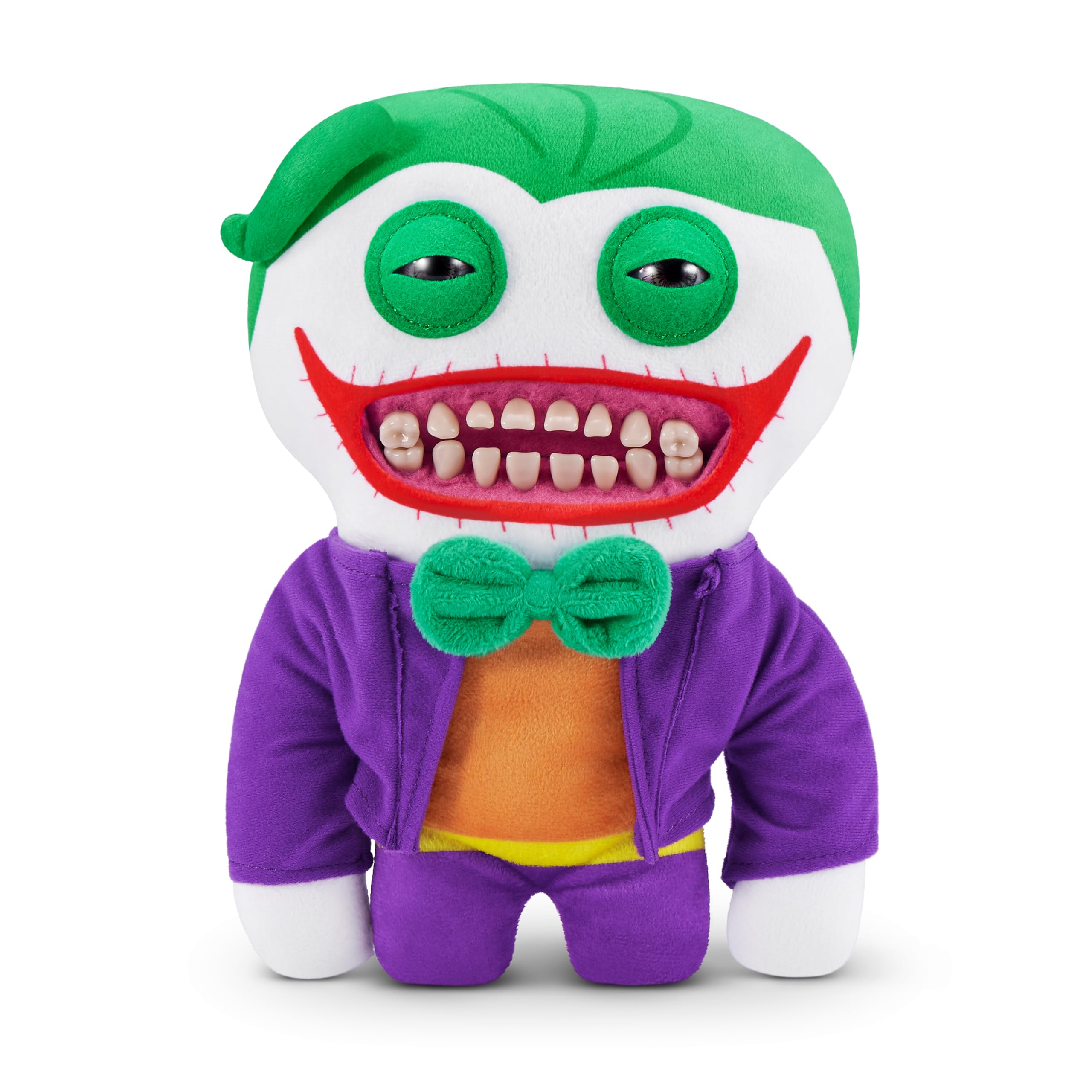 Fuggler x DC 9-inch Joker Plush Toy - Soft Ugly Monster Doll for Kids & Adults 1