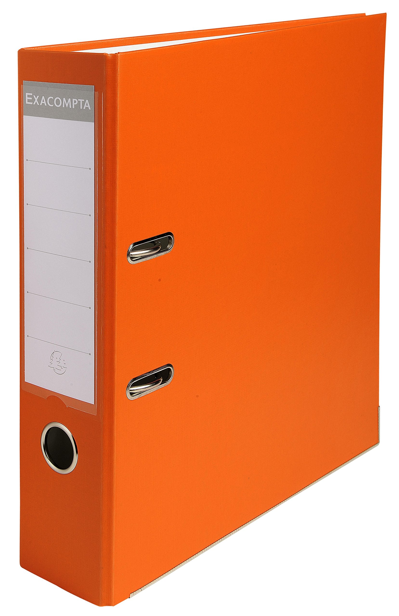 Exacompta PP Lever Arch File 918414B - A4 Size | 75mm Spine | Orange