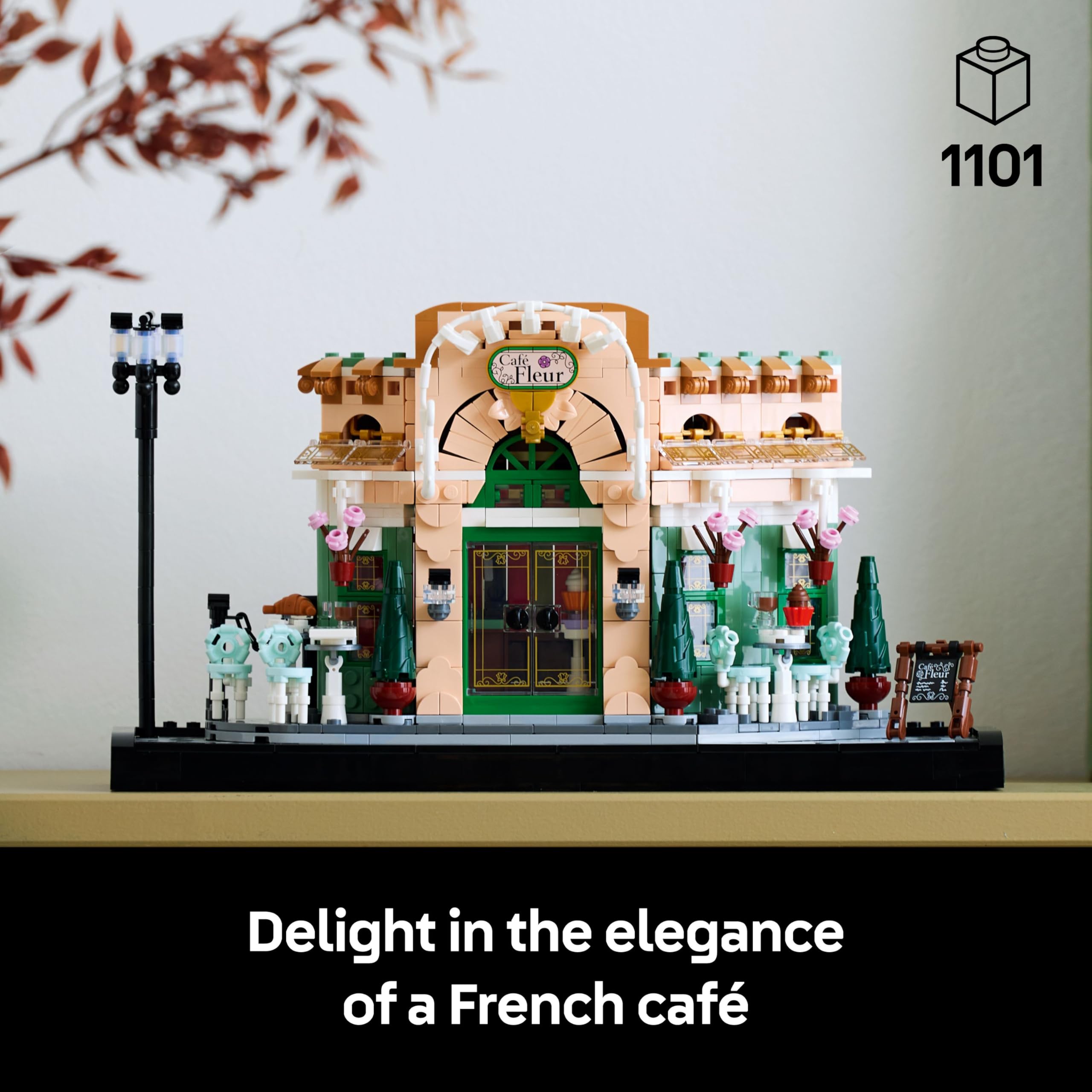 LEGO ICONS French Café Building Set for Adults 10362 | Ages 18+ | Plastic 2