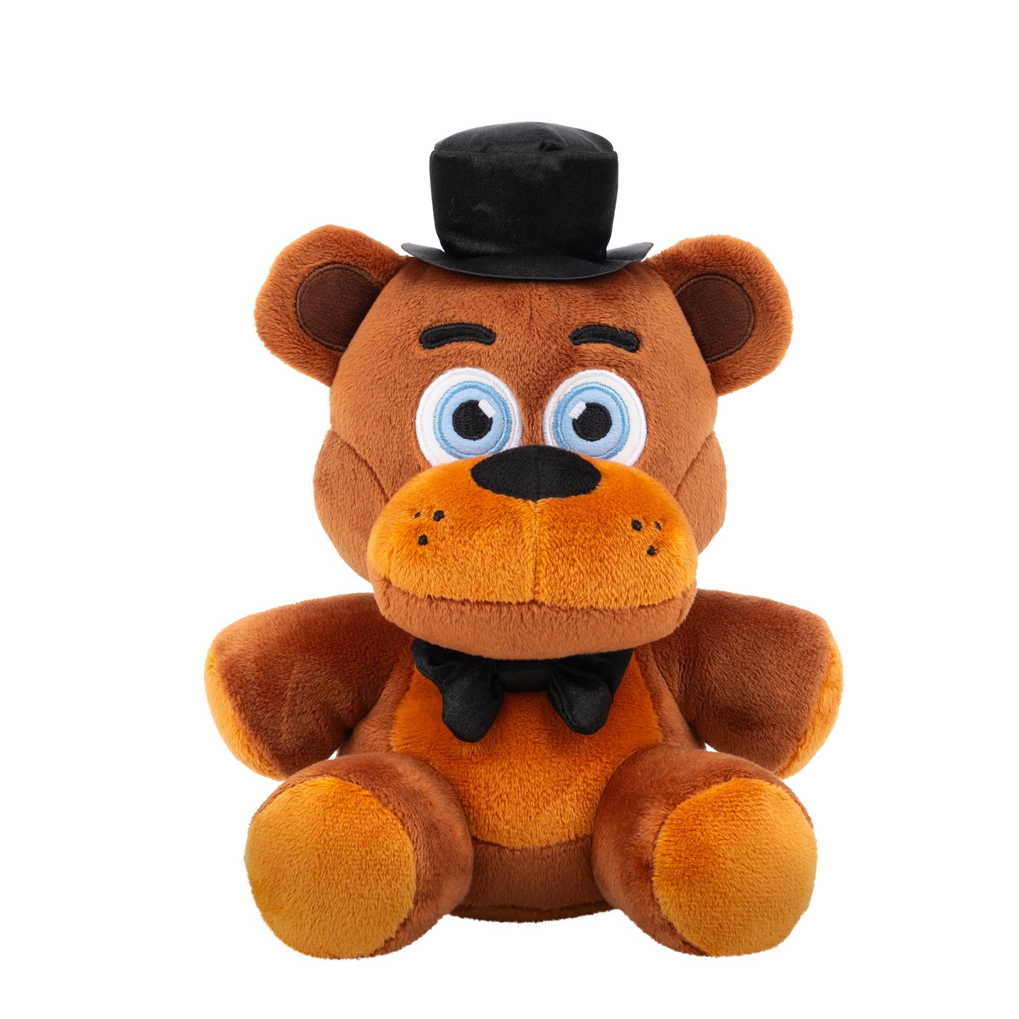 Five Nights at Freddy's Classic Freddy Plush - 8-Inch Glow-in-the-Dark Eyes Plush Toy 1
