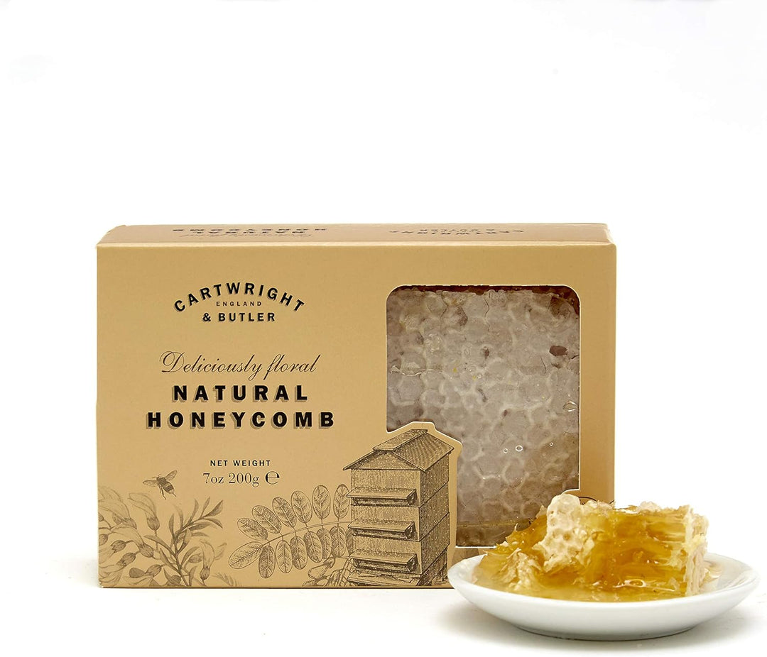Cartwright & Butler Natural Honeycomb - 100% Pure Acacia Honey 200g