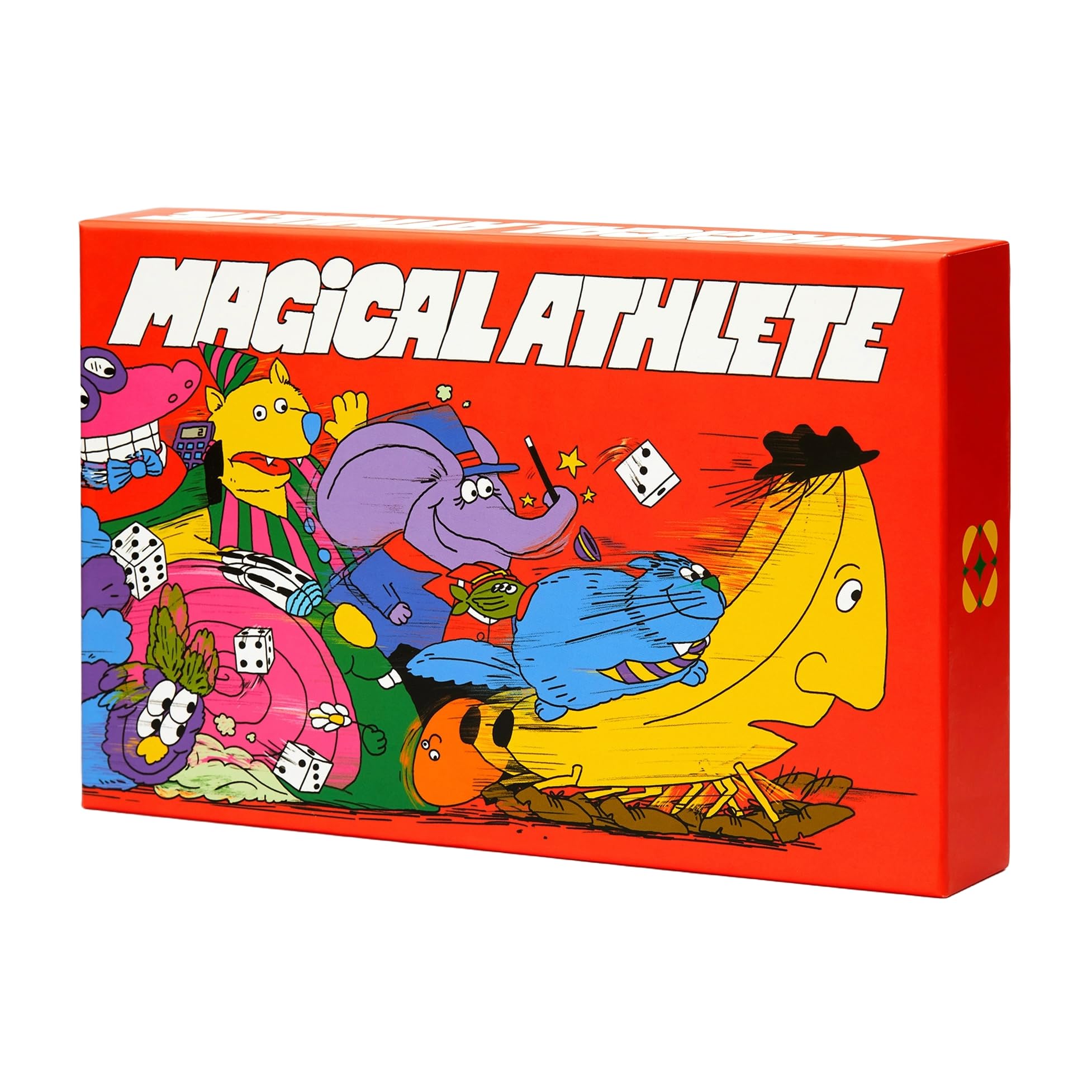 CMYK Magical Athlete Board Game - Fast-Paced Fantasy Racing, 5 Players, 20 Min Playtime 1