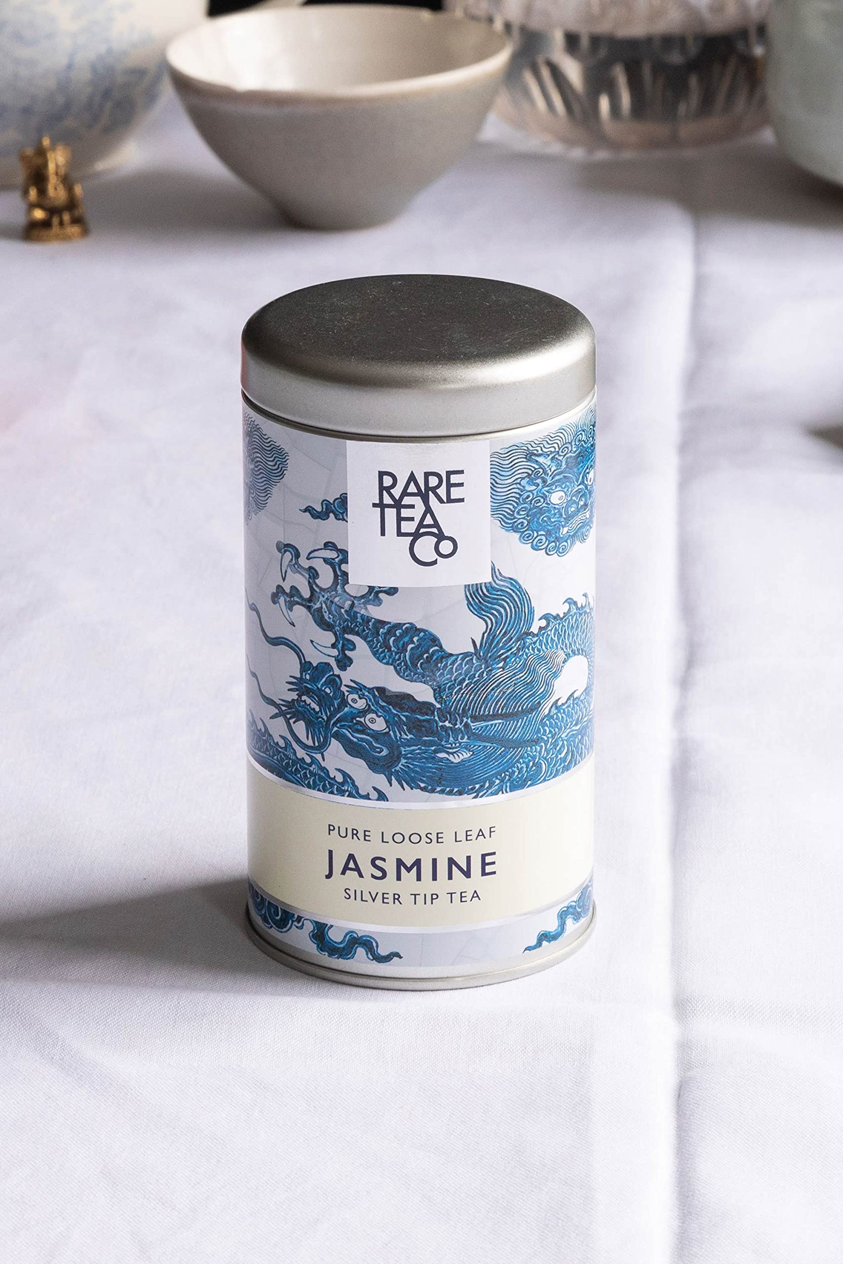 Rare Tea - Jasmine Silver Tip Loose Leaf White Tea (25g Tin) 6