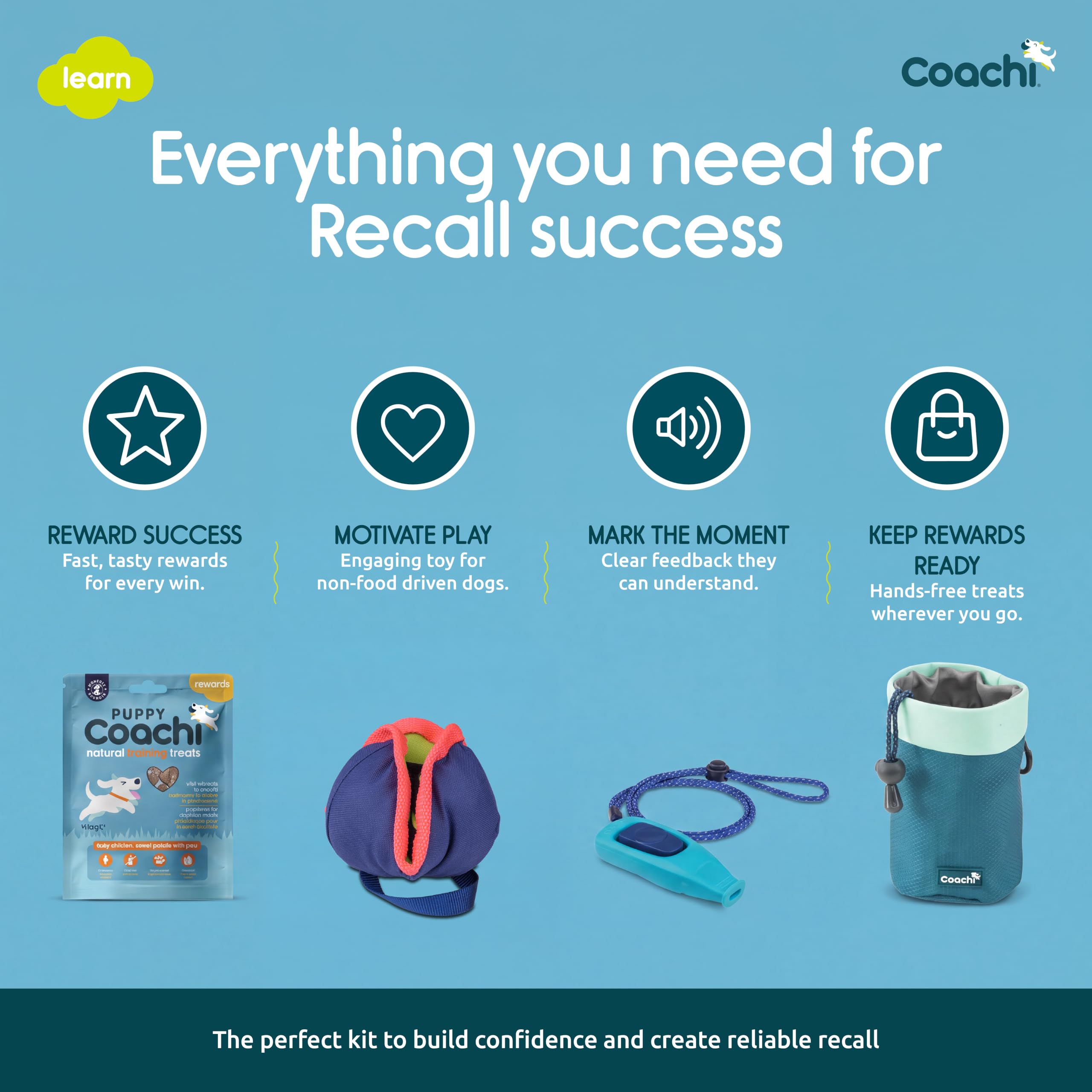 Coachi 5m Training Lead - Recall Training | Lightweight Nylon 7