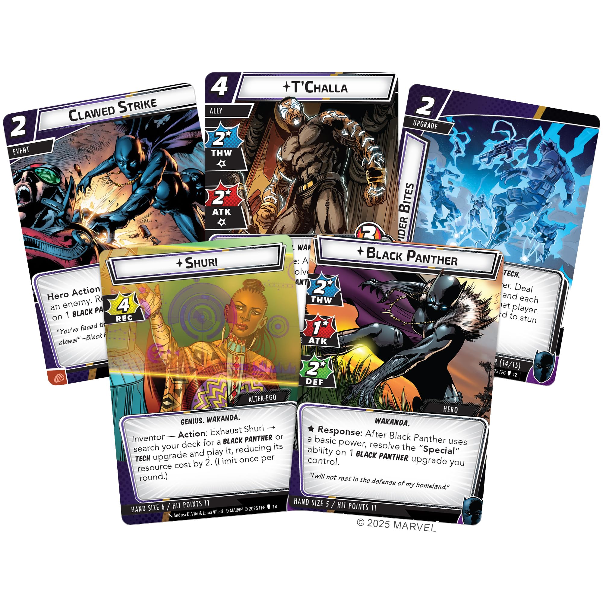 Fantasy Flight Games Marvel Champions: Das Kartenspiel Black Panther Hero Pack