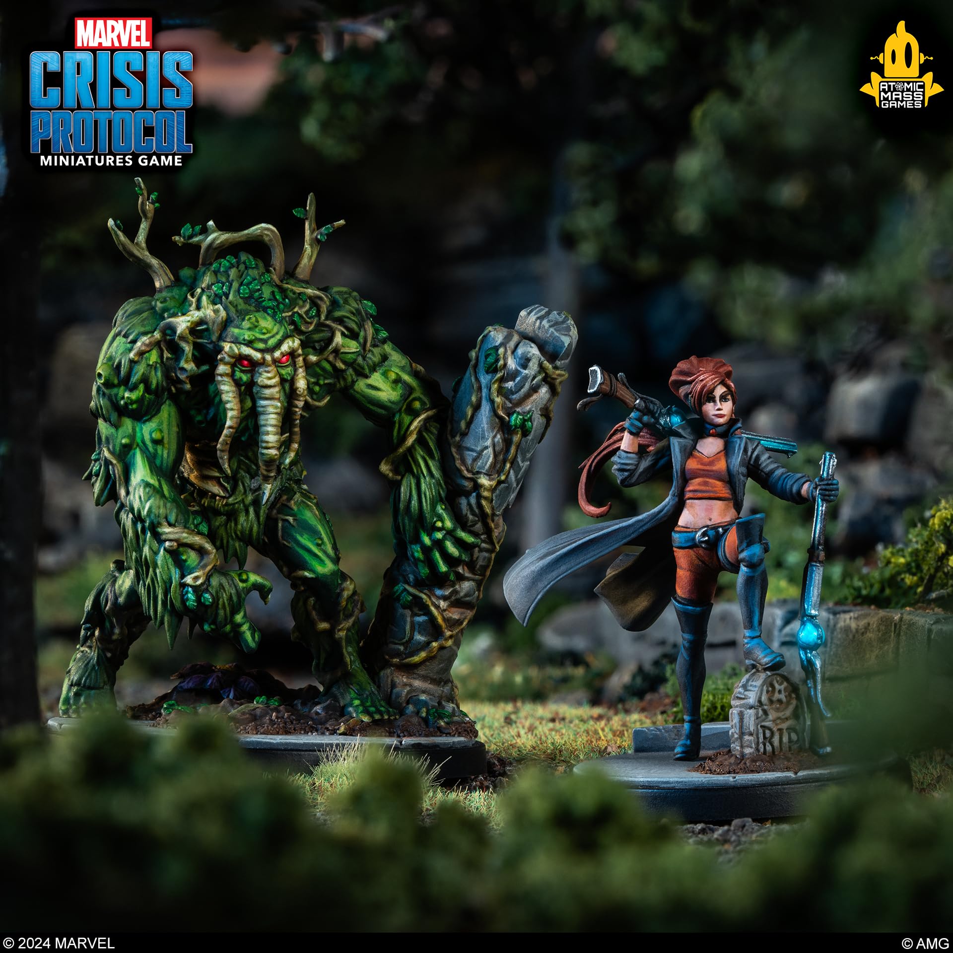 Atomic Mass Games Marvel Crisis Protocol: Elsa Bloodstone &amp; Man-Thing Charakterpaket 5