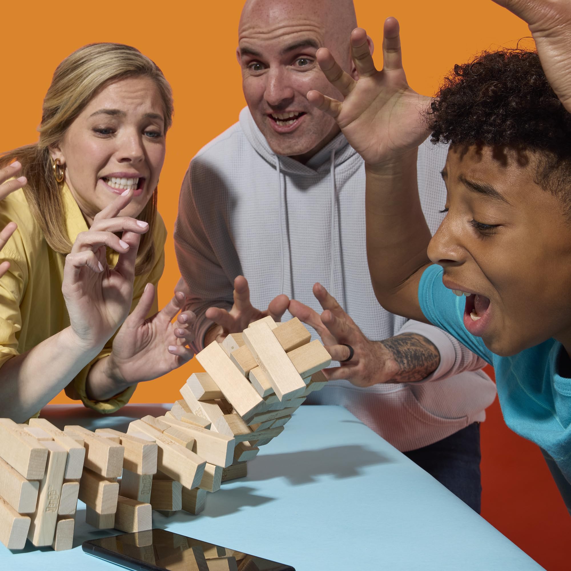 Hasbro Gaming Jenga Game with Digital Die 7