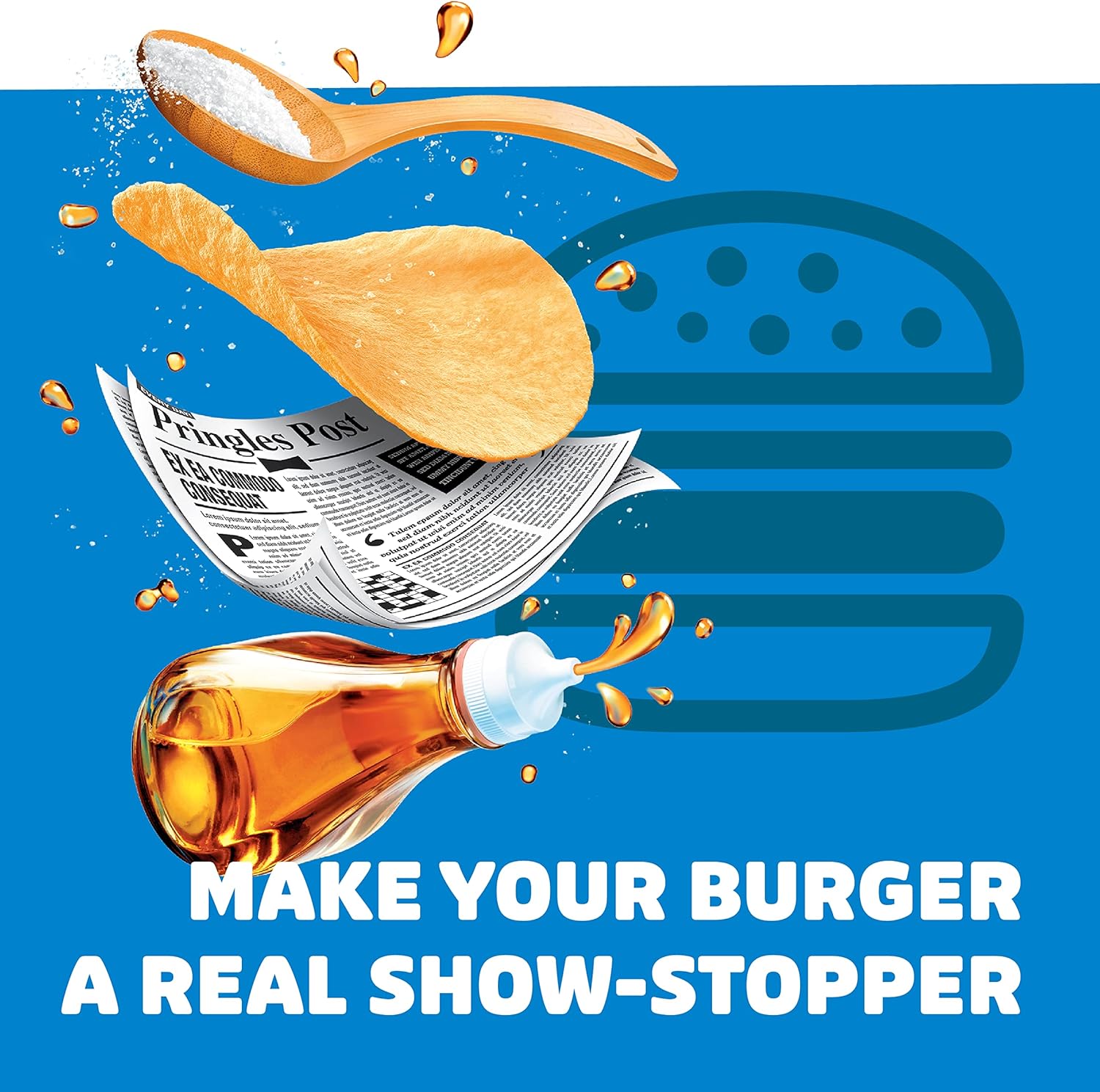 Pringles Salt and Vinegar Flavour Potato Chips, 40g (Pack of 12) 3