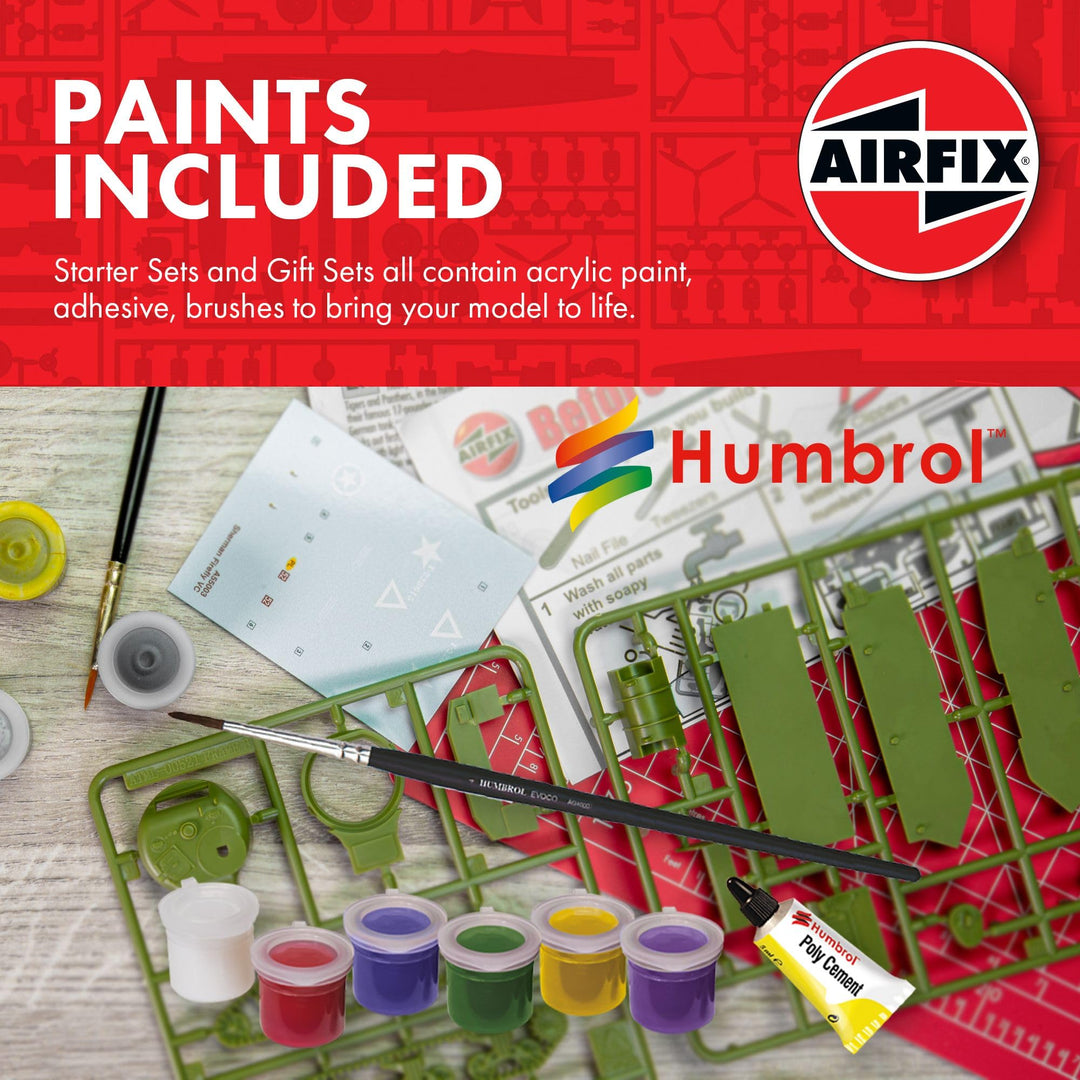 Airfix A55002 Red Arrows Hawk Model Kit - Beginner Plane Building Set for Ages 8+