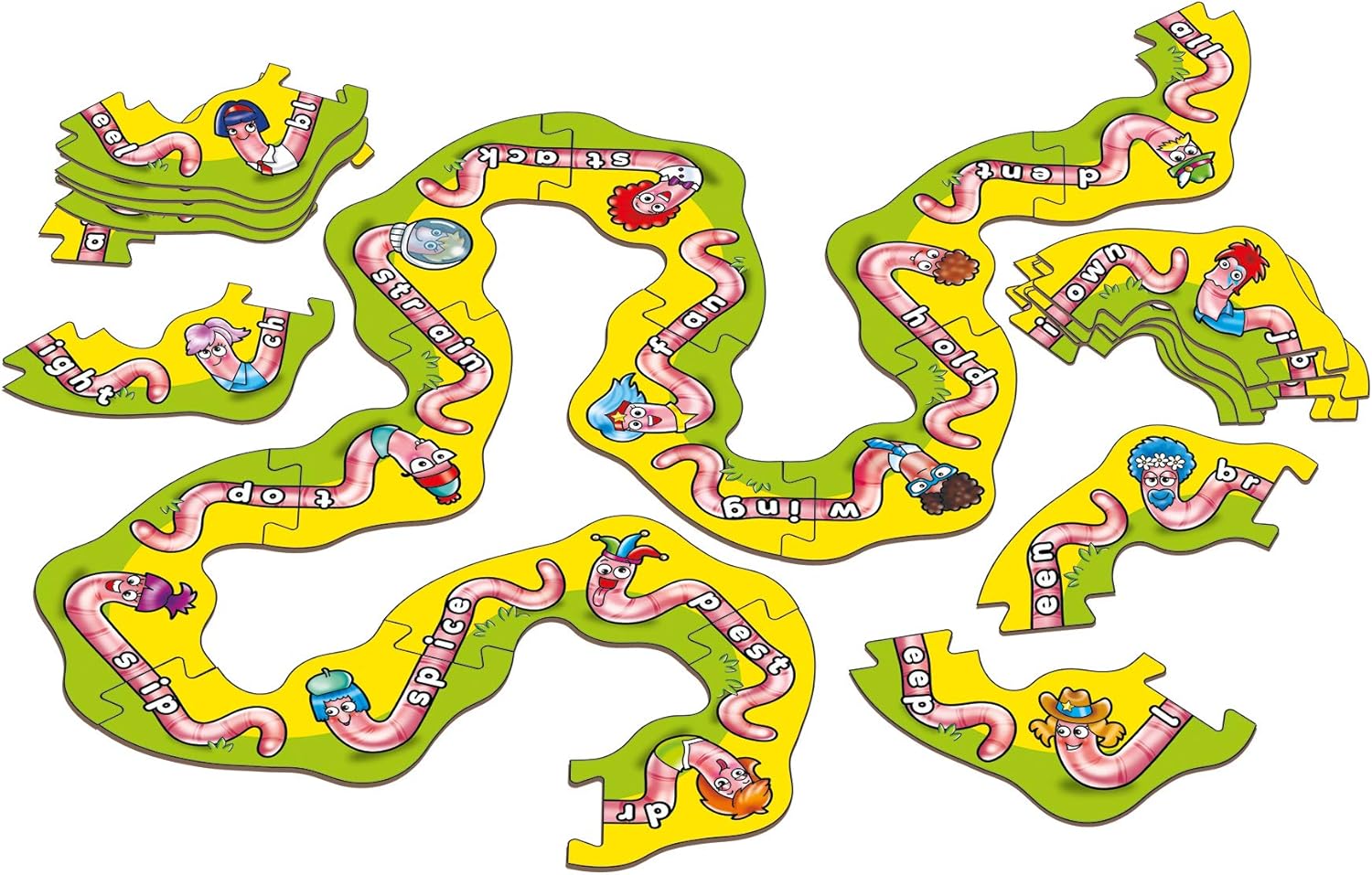 Orchard Toys - Wiggly Words Game 105, Multicolour 5