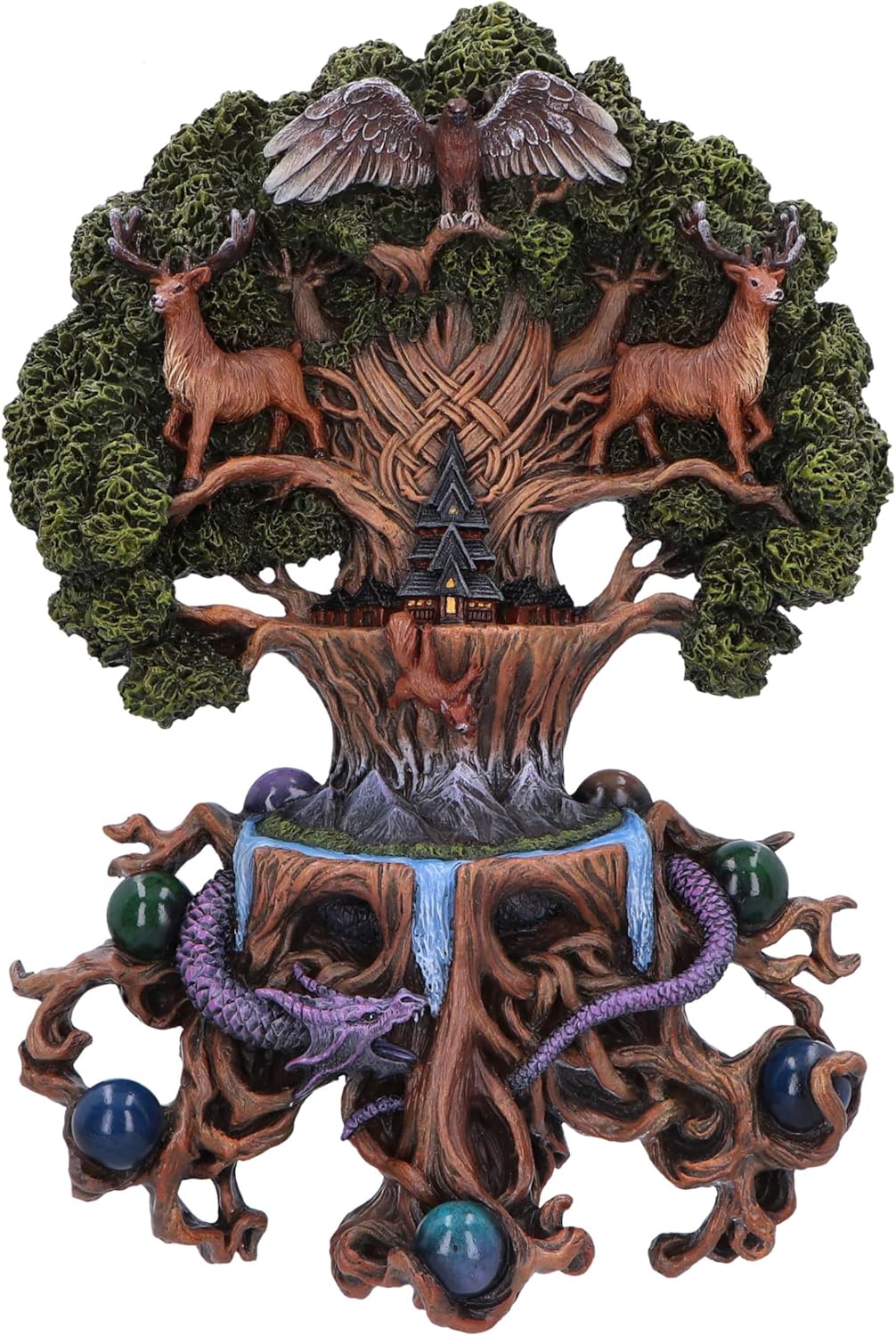 Nemesis Now Yggdrasil Wandtafel von Anne Stokes, Kunstharz, nordische Mythologie