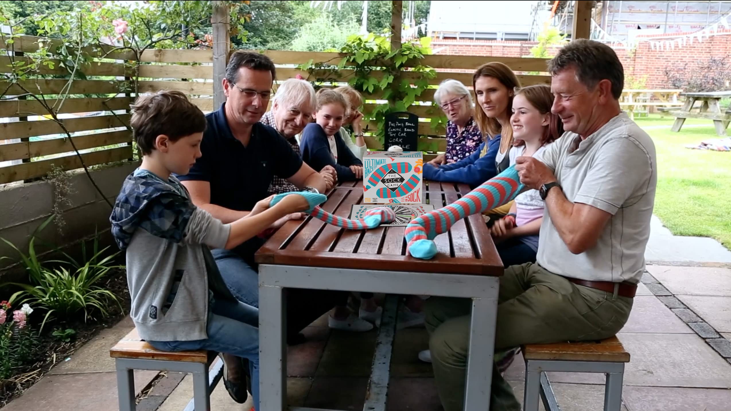 Asmodee The Sock Game - 2-10 Players | Ages 8+ | 5-30 Min Play Time | Family Board Game 6