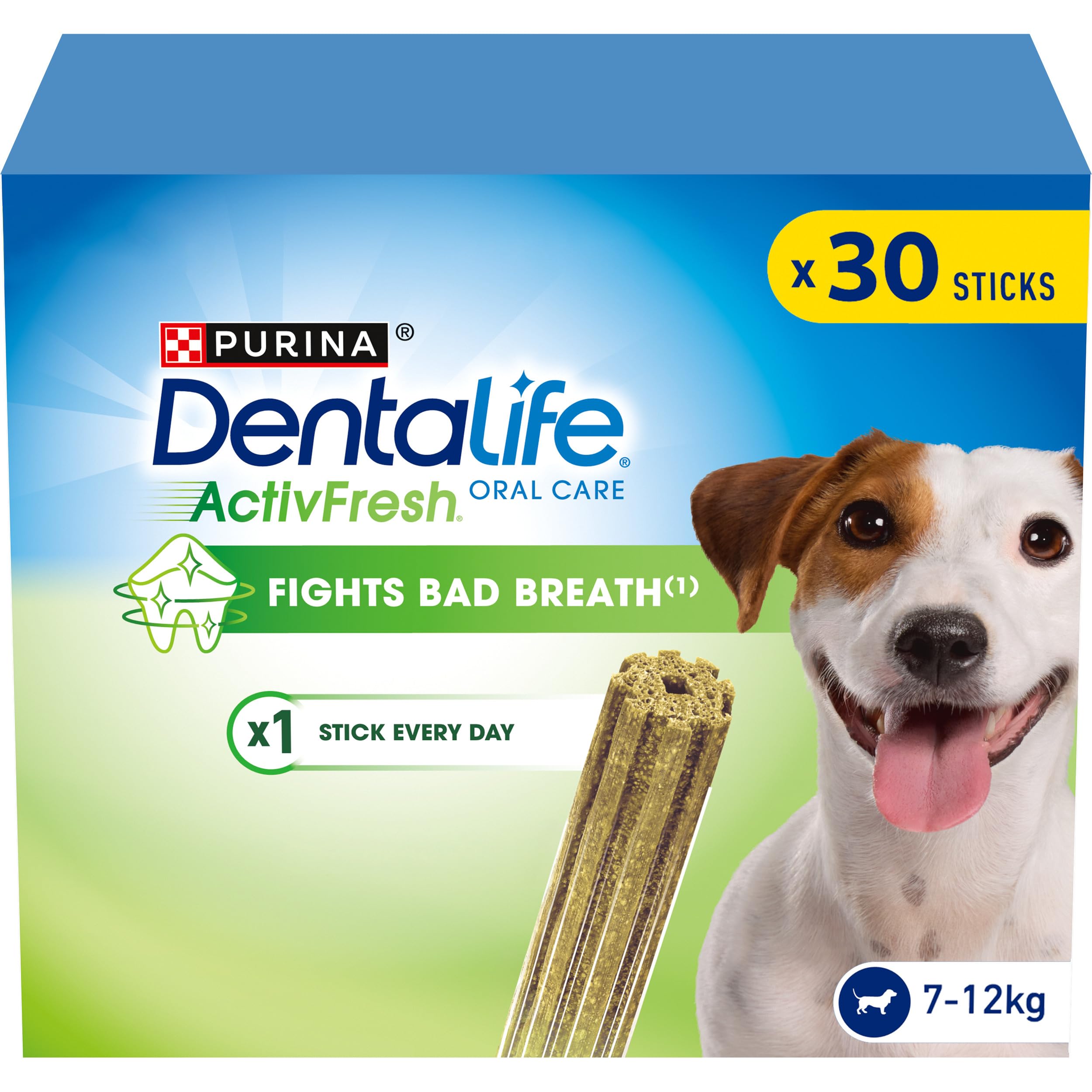 Dentalife ActivFresh Chicken Dental Sticks for Small Dogs - 30 Sticks (Pack of 2)