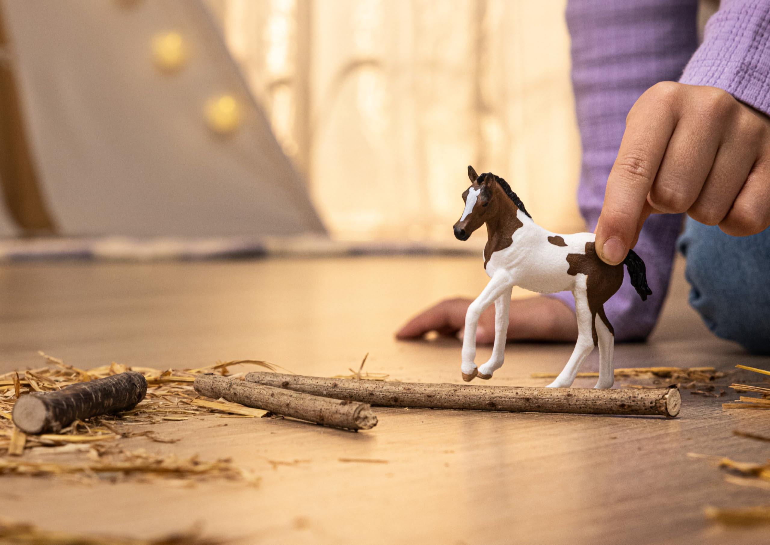 Schleich 14899 Paint Horse Foal - HORSE CLUB | 8 cm | Ages 3+ 2