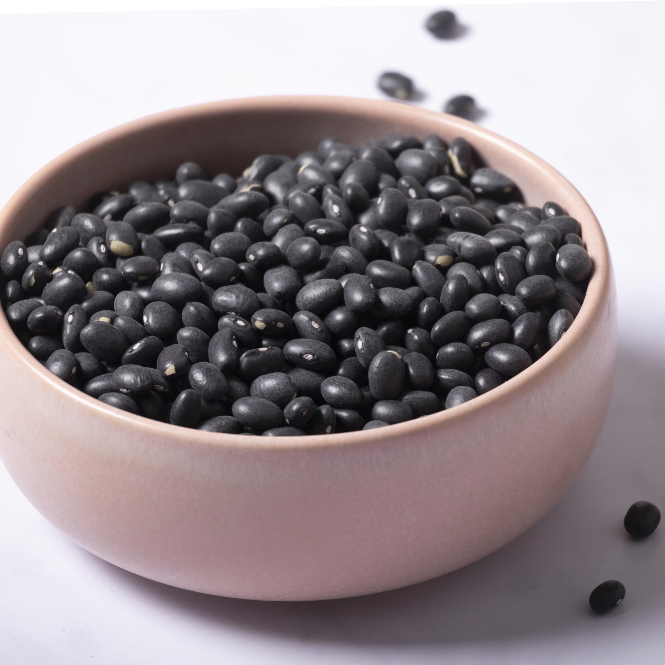 Wholefood Earth Black Beans - 1 kg | GMO Free | High Fibre | Vegan 4