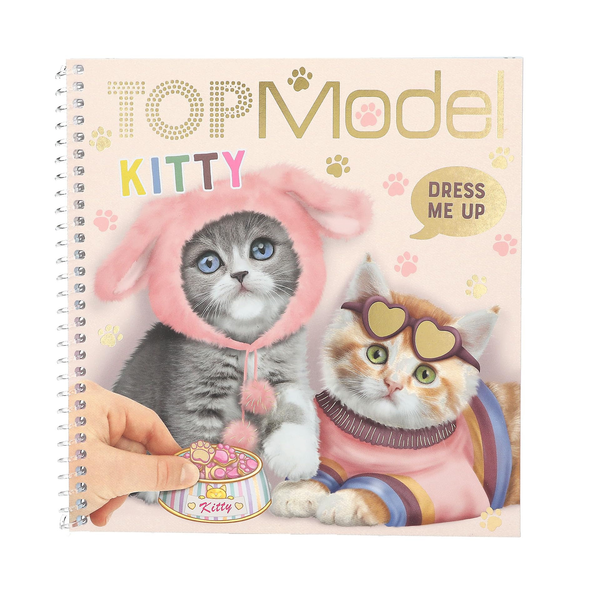 Depesche TOPModel Kitty - Dress Me Up Sticker Book with 24 Pages and 11 Sticker Sheets 1