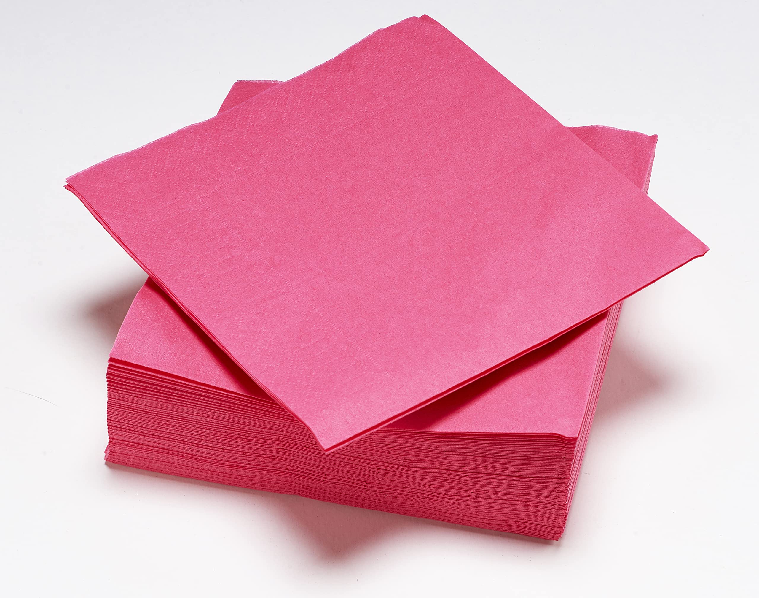 Le Nappage FSC®-zertifiziert, 50 fuchsiarosa 2-lagige Servietten 33 x 33 cm