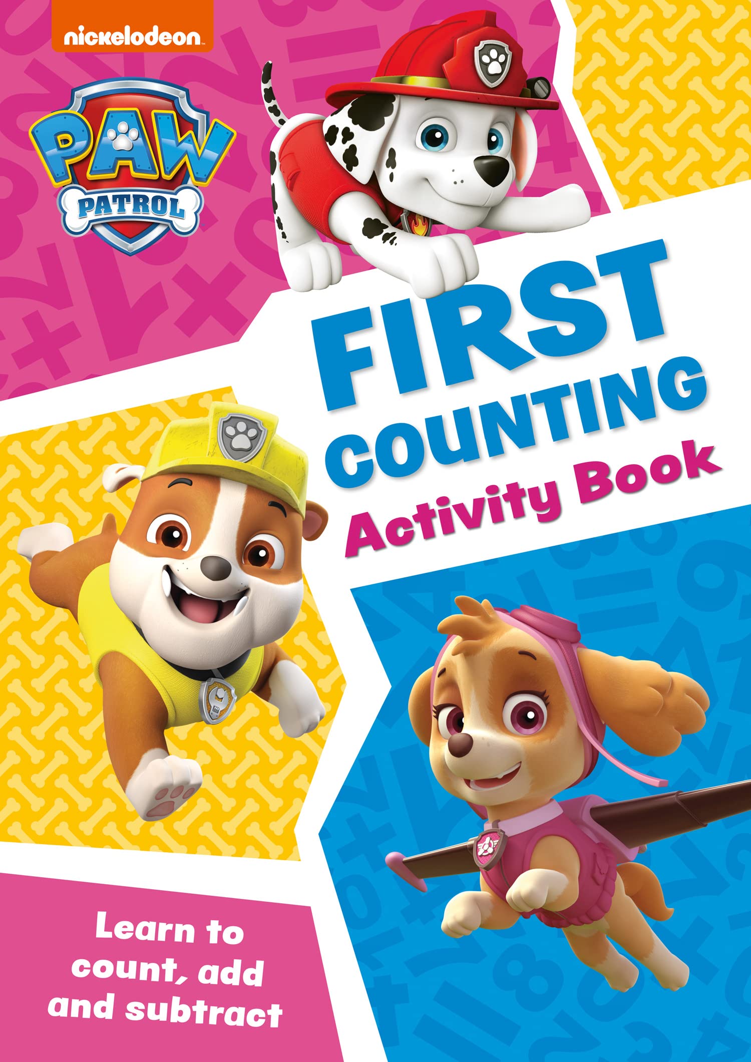 Collins PAW Patrol First Counting Activity Book - Ages 3-4 | Paperback | 24 Pages 1