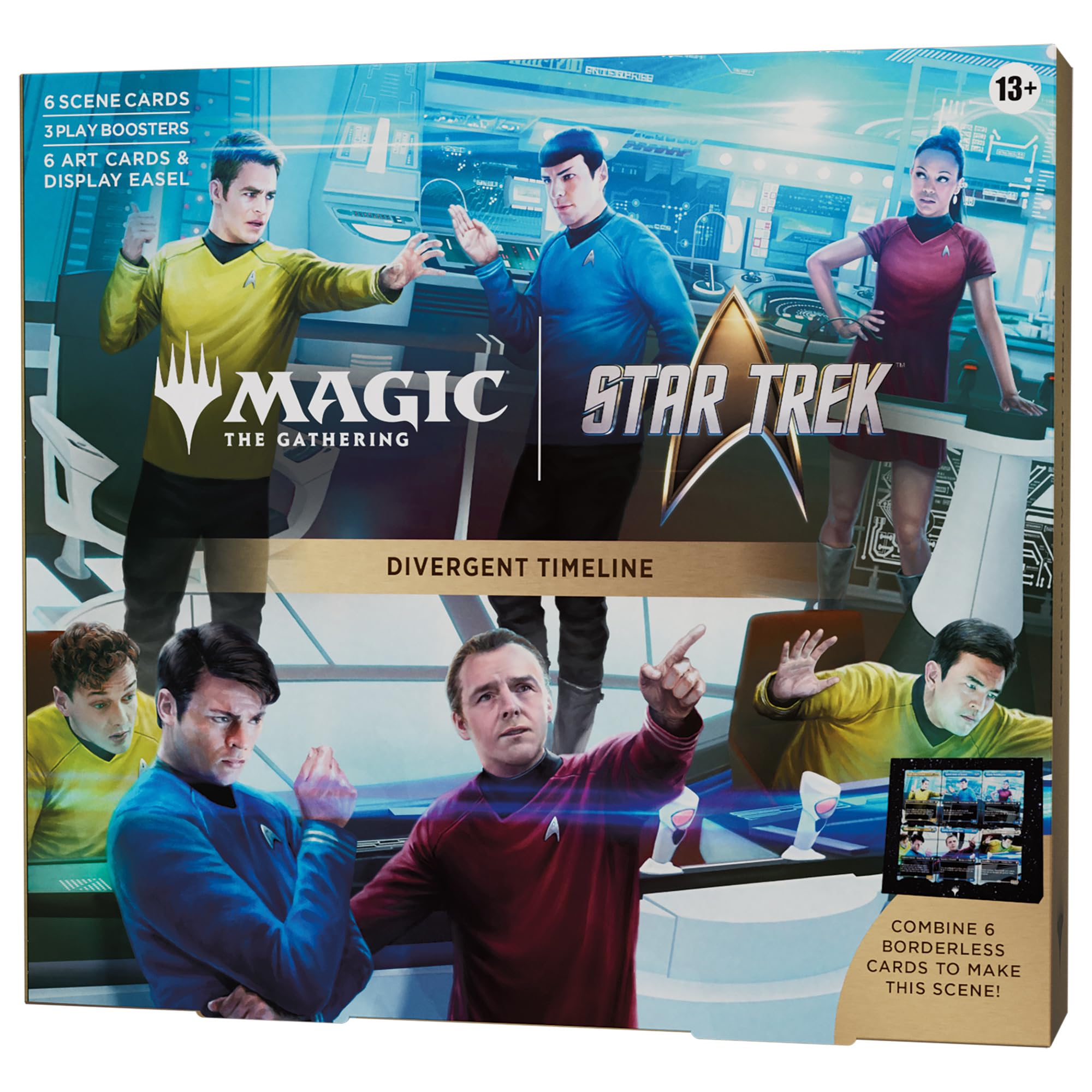 Magic: The Gathering Star Trek Scene Box - Divergent Timeline | Collectible Card Game Deck & Set 1