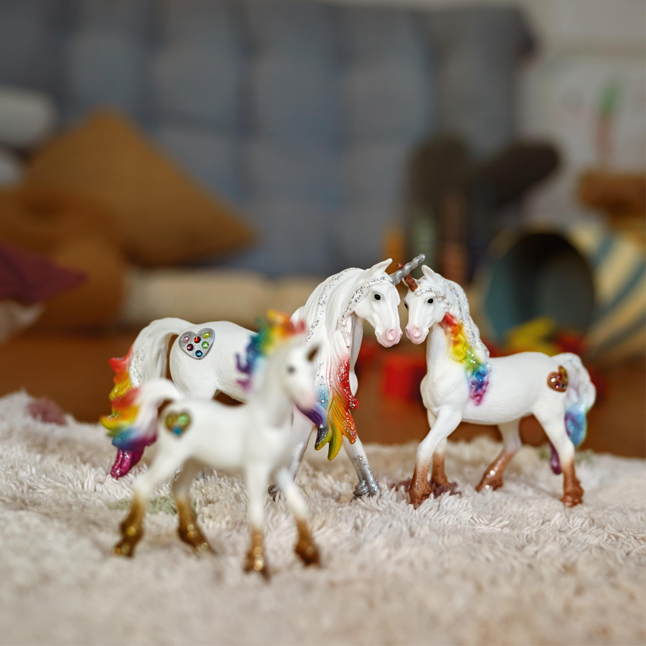 Schleich bayala Rainbow Love Unicorn Foal Figurine 70727 | Plastic | Ages 3+ | New 2022 2