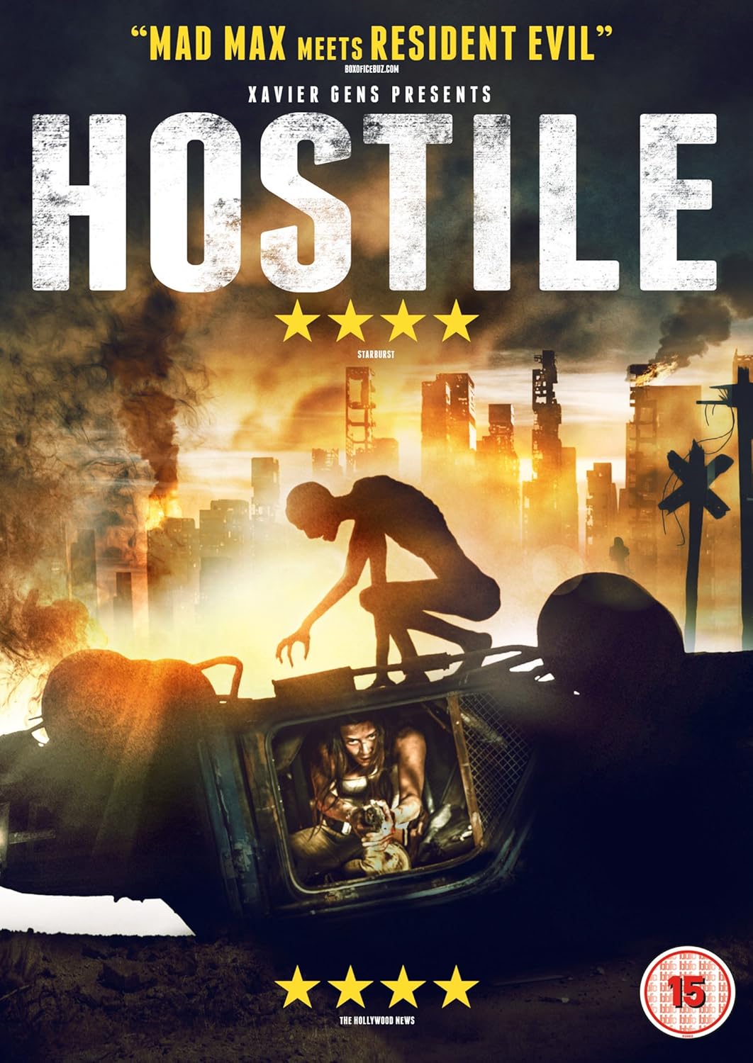 Hostile (2017) - DVD (Region 2)