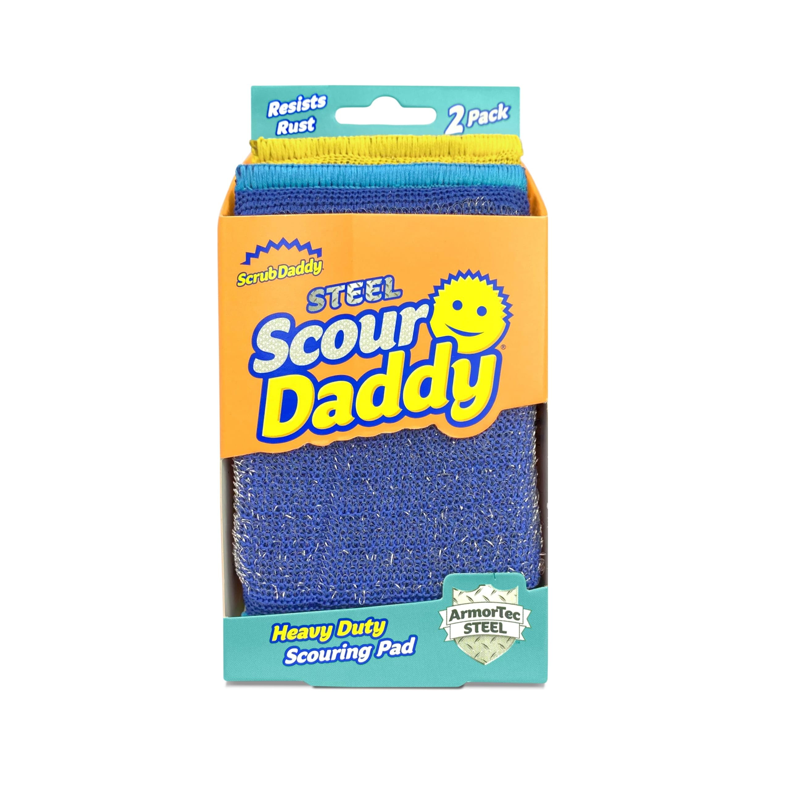 Scrub Daddy - Scour Daddy Steel Mesh Scouring Pads 1