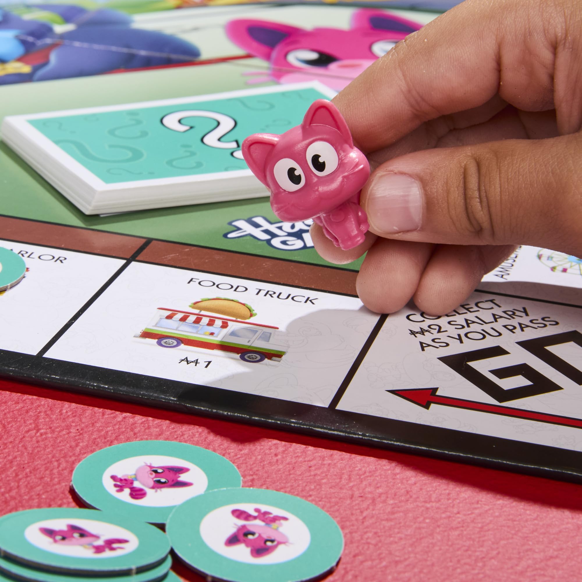 Monopoly Junior Board Game - 2-in-1 Grow-with-Me Play for Ages 4+ | 2-4 Players 4