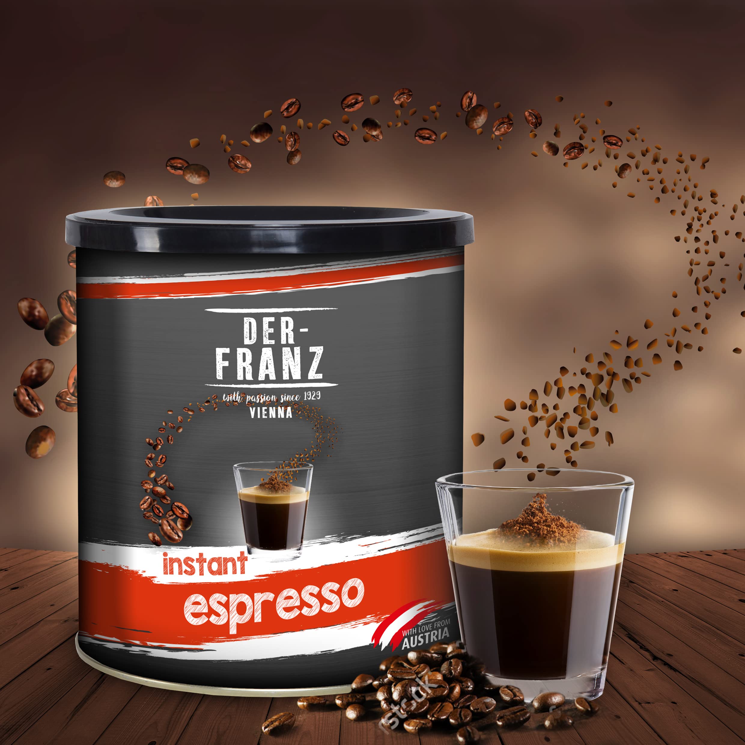 Der-Franz Espresso Instantkaffee, 200 g 7