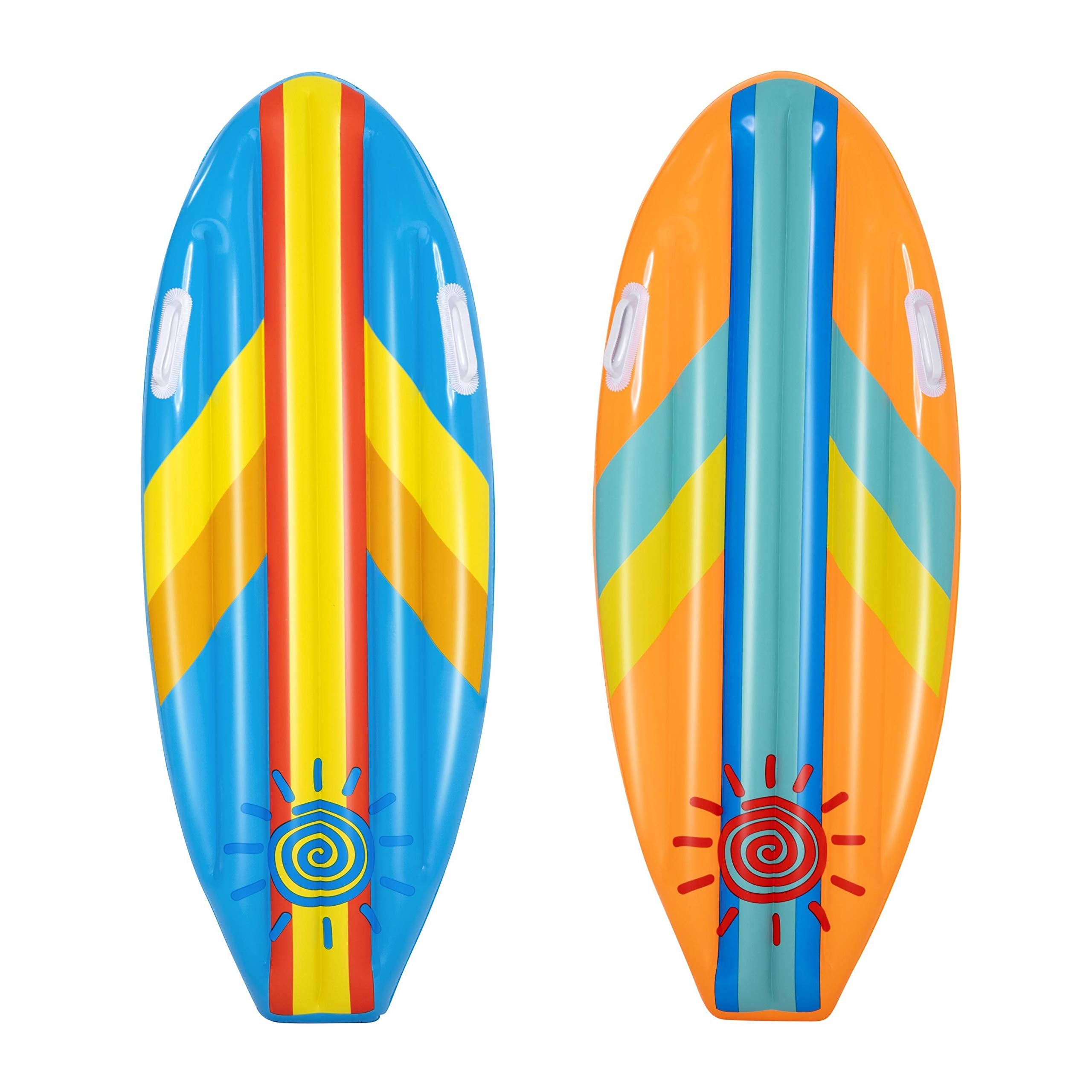 Bestway Sunny Surf Rider Inflatable Pool Float for Kids | 112cm x 40cm | Assorted Colours 1