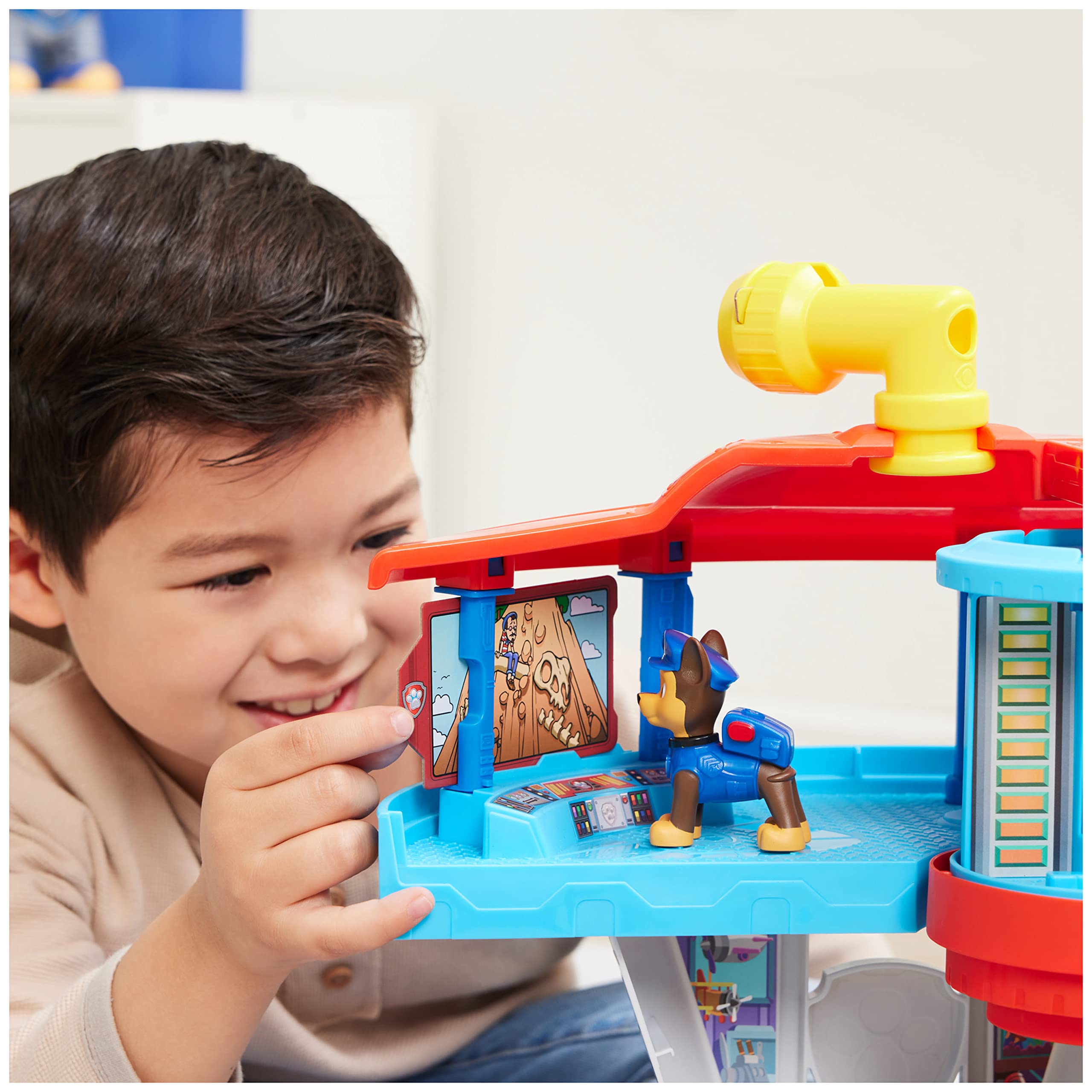 Paw Patrol Lookout Tower Playset with Toy Car Launcher, 2 Chase Figures, Police Cruiser | Ages 3+ 8