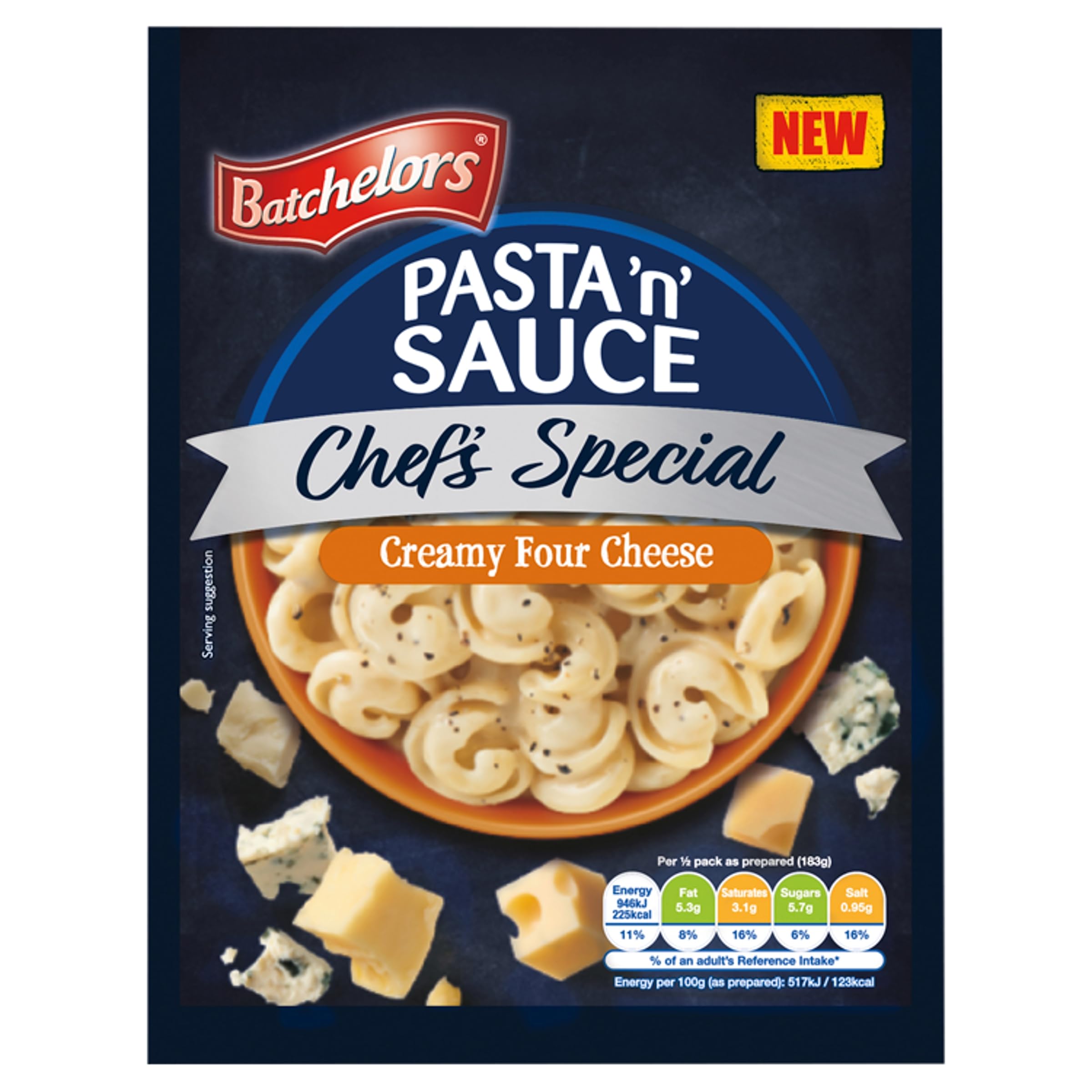 Batchelors Pasta 'n' Sauce Chef's Special Creamy Four Cheese Instant Pasta | 99g 2