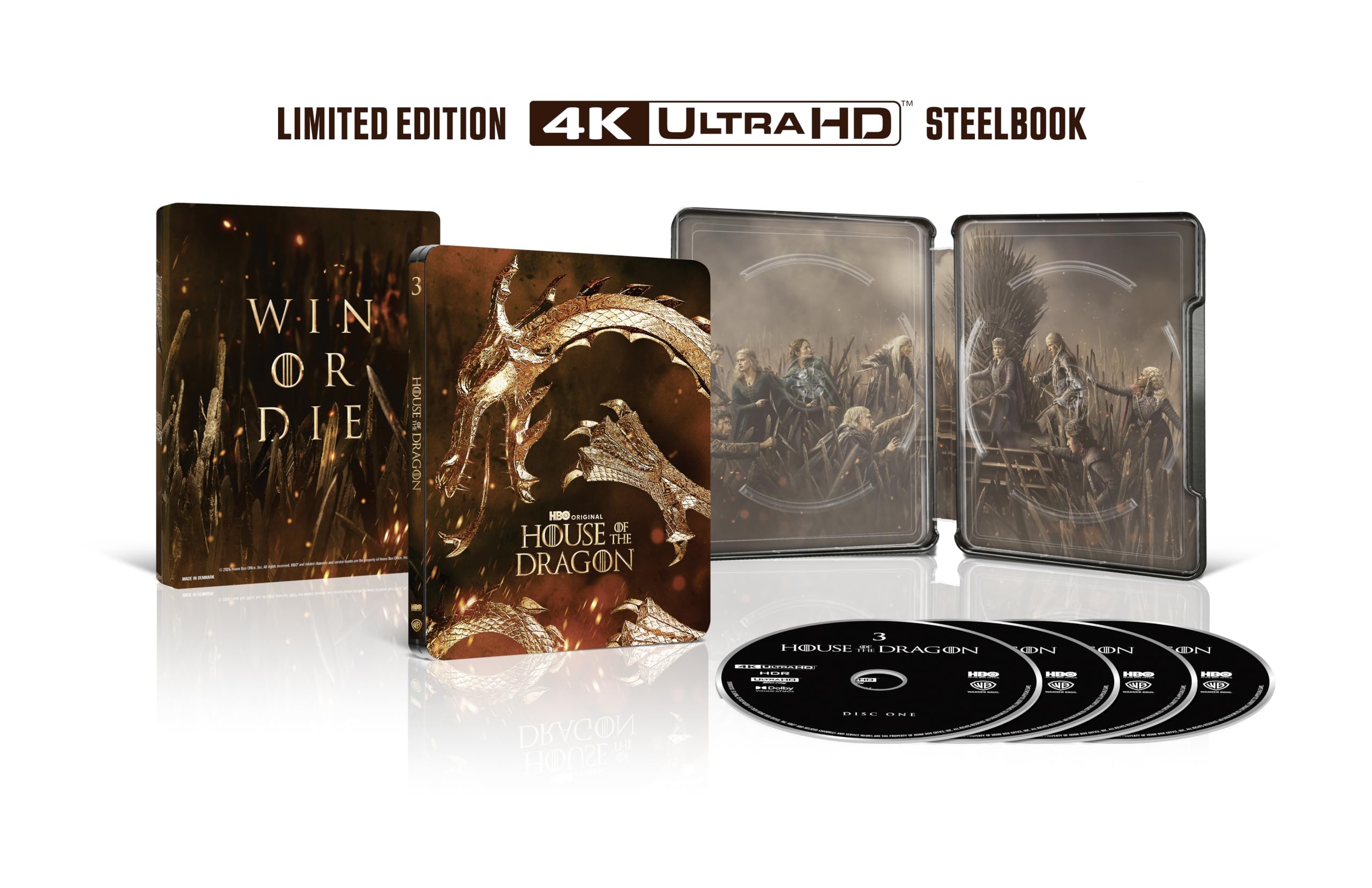 House of the Dragon Season 3 [4K UHD Blu-ray Steelbook]