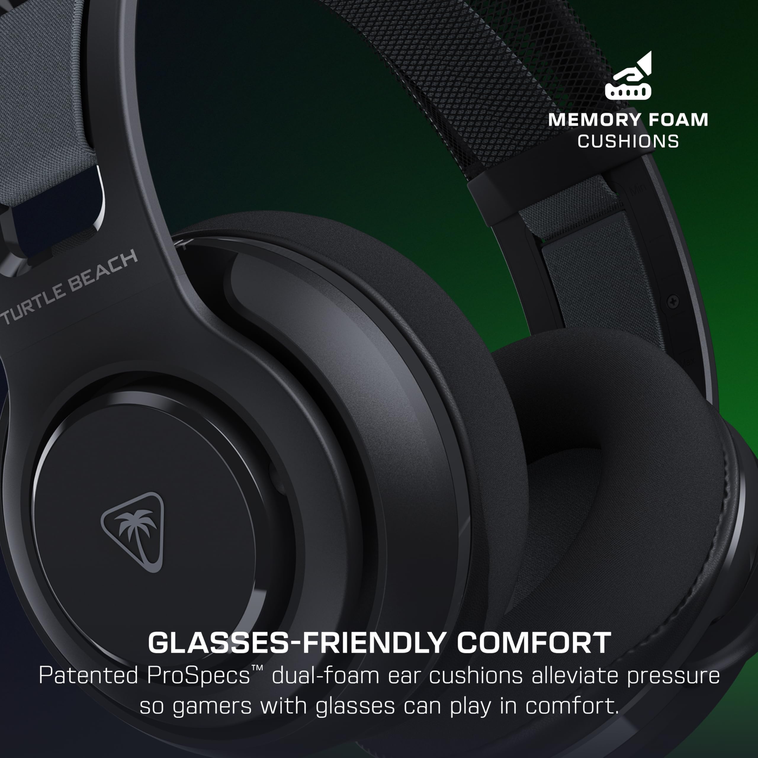 Turtle Beach Atlas 200 Gaming Headset with 50mm Drivers for PC, PlayStation, Xbox, Switch 4