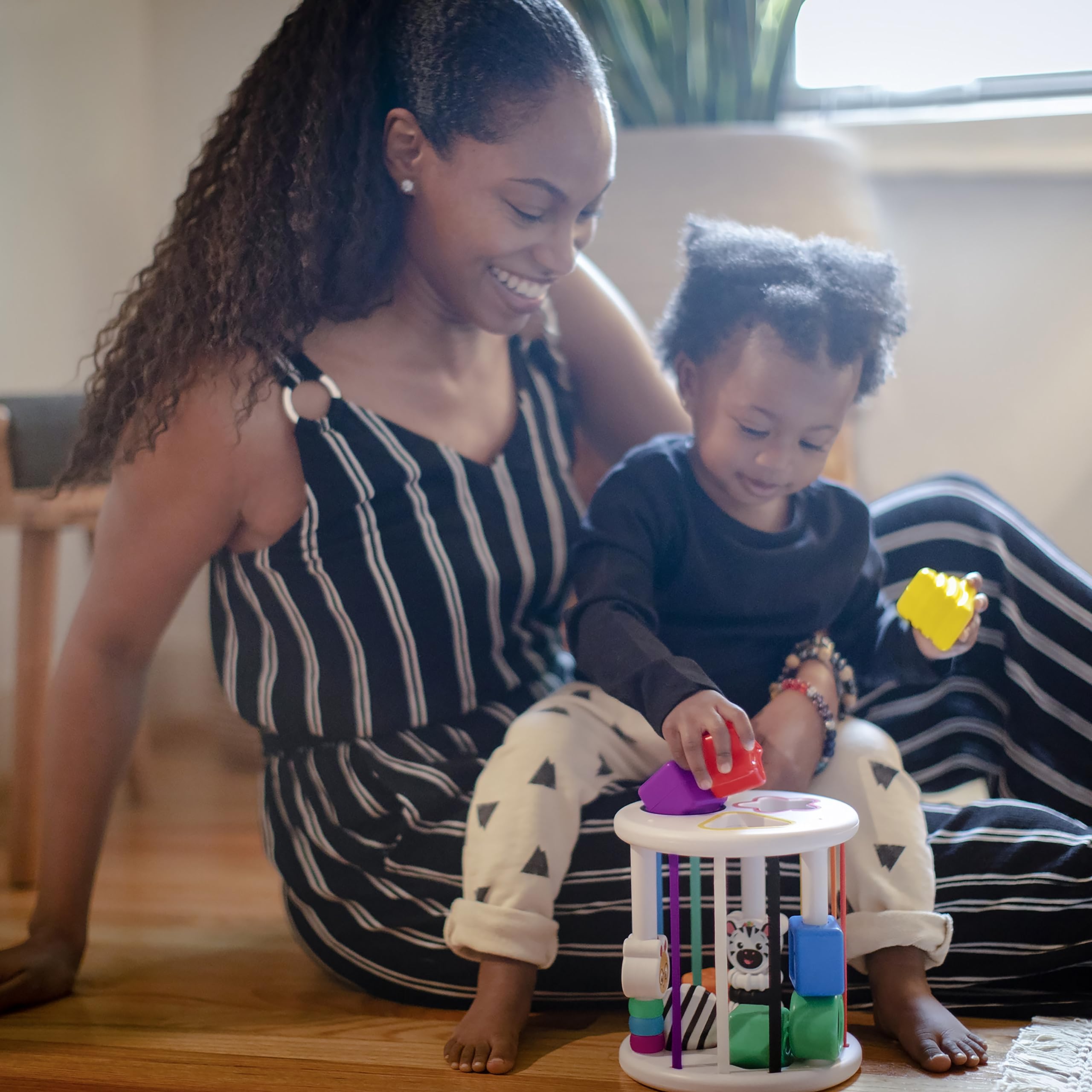 Baby Einstein Zen and Cal's Playground Sort and Discover Shapes - Sensory Toy for 6 Months+ 4