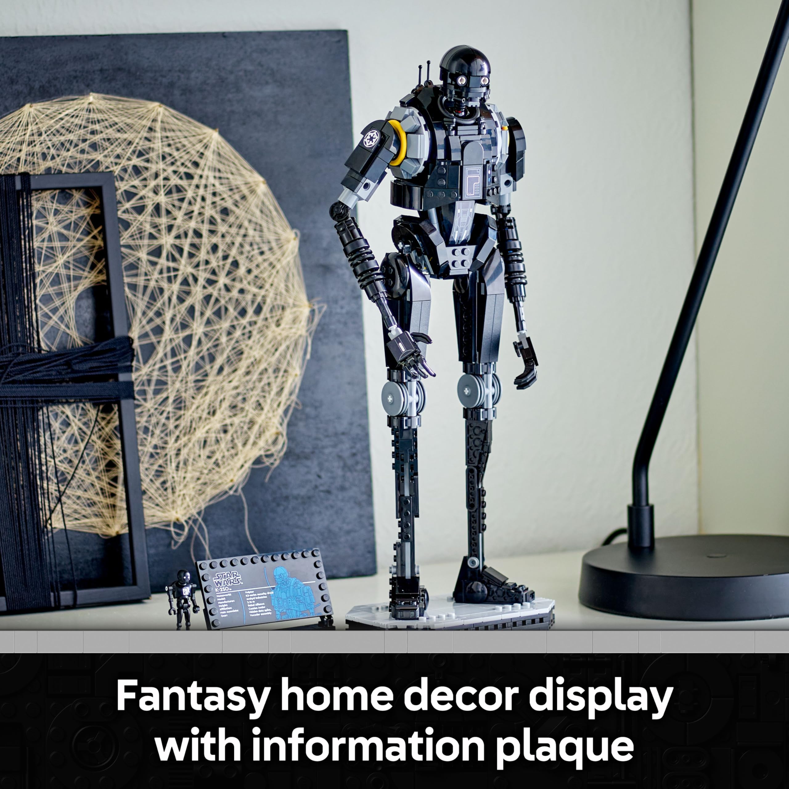 LEGO Star Wars 75434 K-2SO Security Droid Figure | Buildable Display Model for Ages 10+ 6