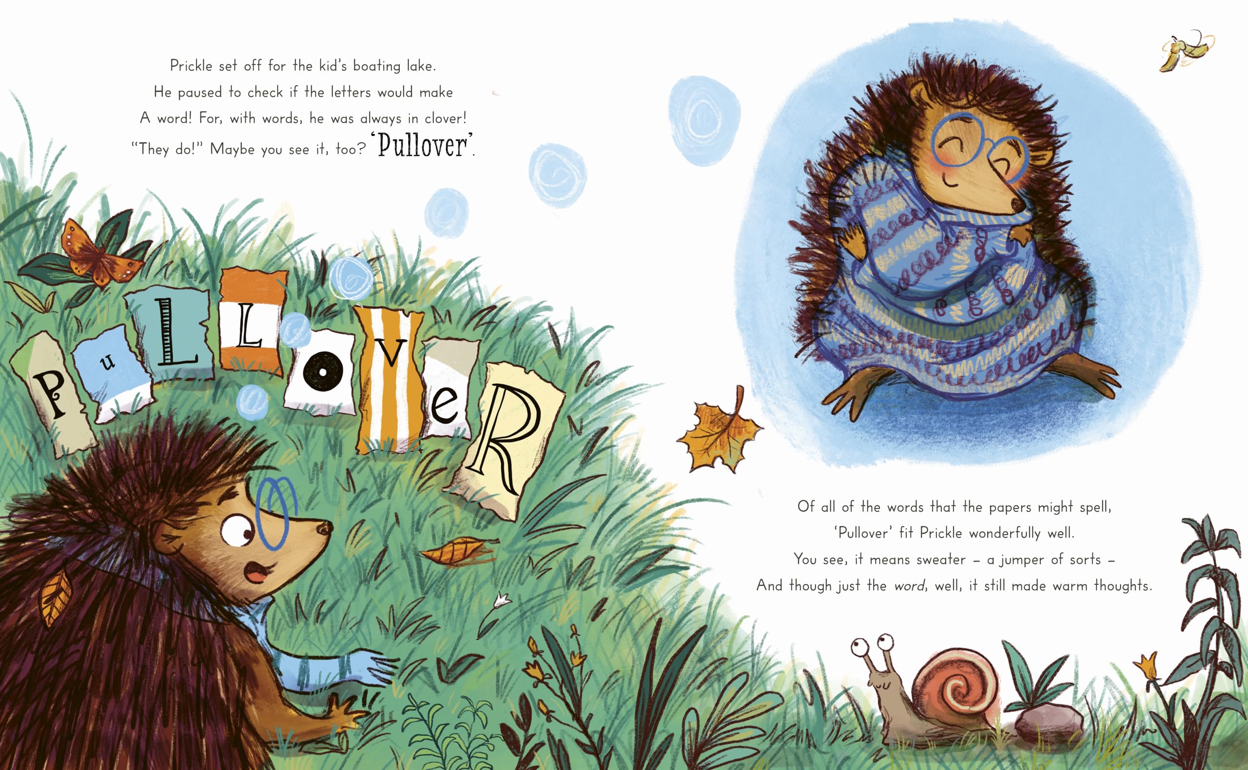 words & pictures Pricklepaper's Letter Magic | Picture Book | Ages 3-7 4