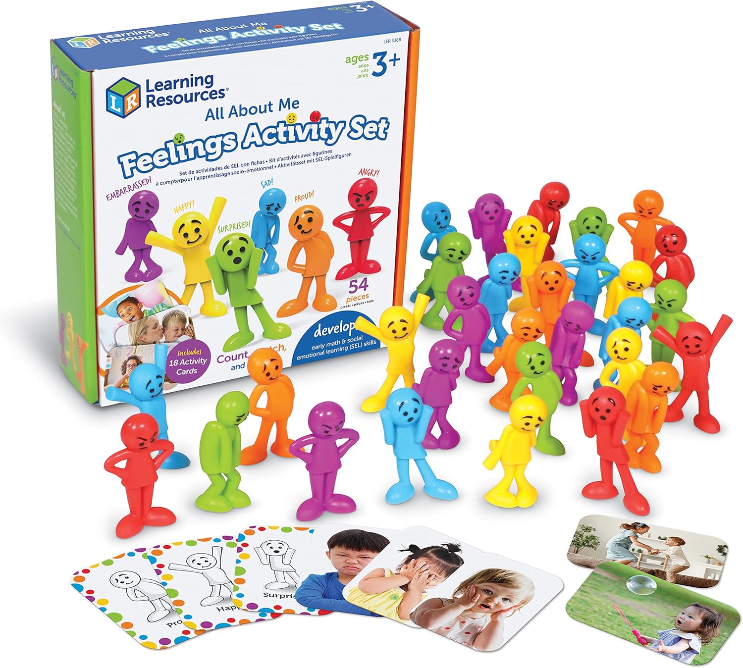 Learning Resources All About Me Feelings Activity Set - 54 Pieces, Ages 3+