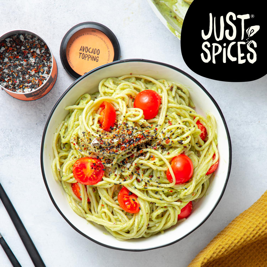 Just Spices Avocado Topping, 60g – Natural Crunchy Seasoning for Avocado Dishes