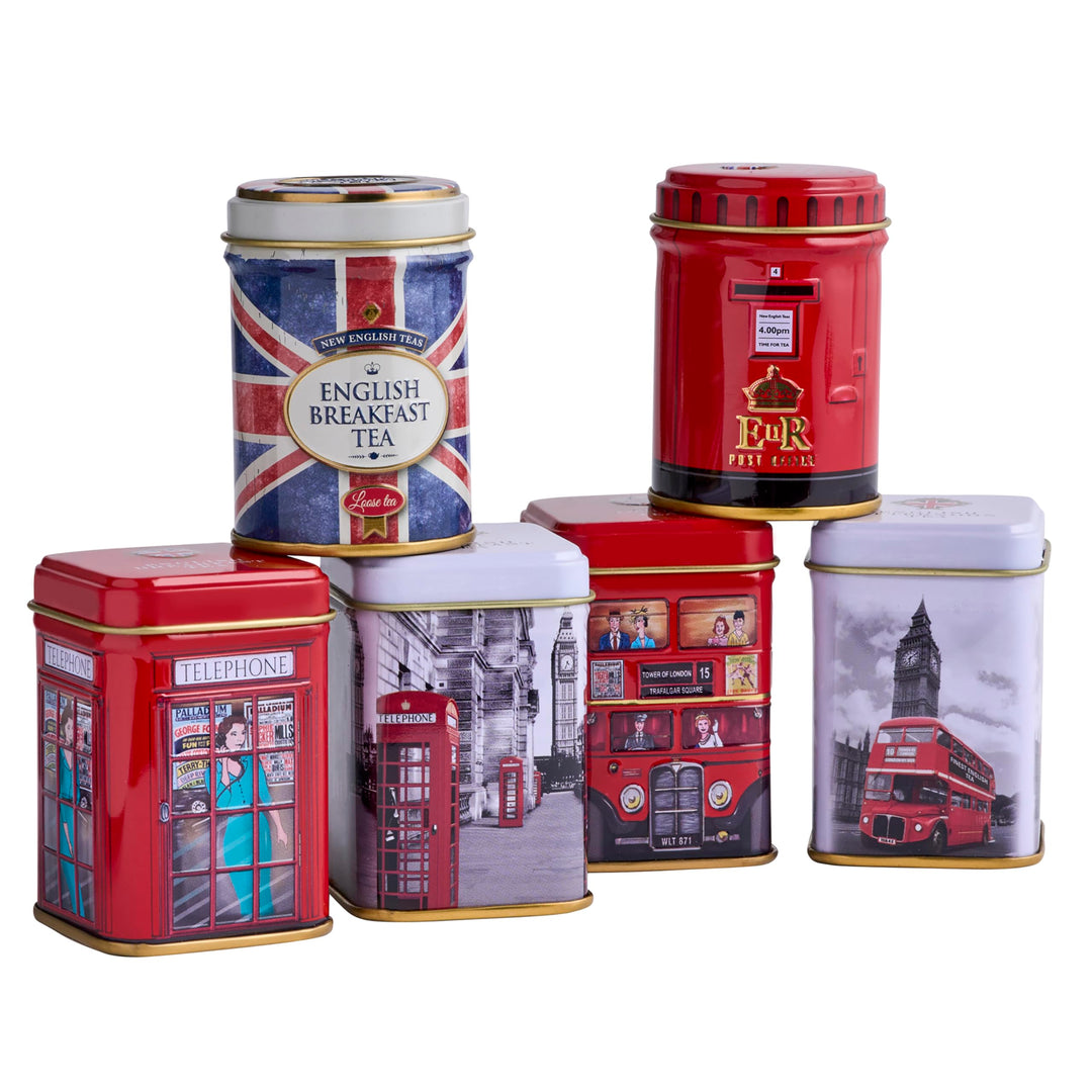 New English Teas - British Mini Tin Tea Selection 140 g