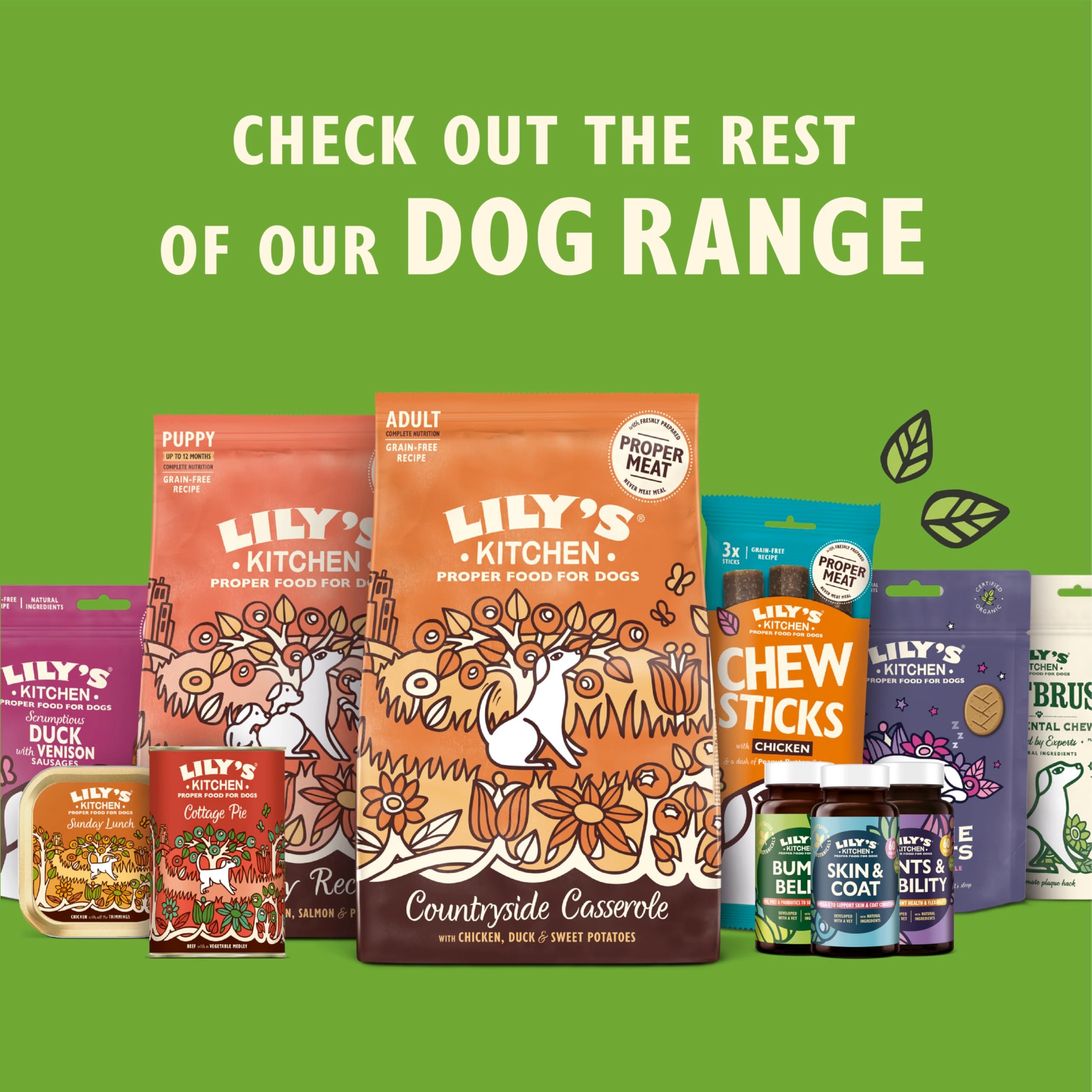 Lily's Kitchen Bum & Belly Supplements for Adult & Senior Dogs - Digestive Support | 60 Capsules 6