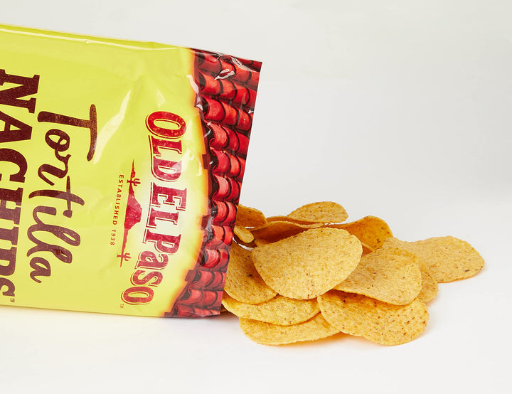 Old El Paso Gluten Free Crunchy Original Tortilla Chips 185g (Pack of 5)