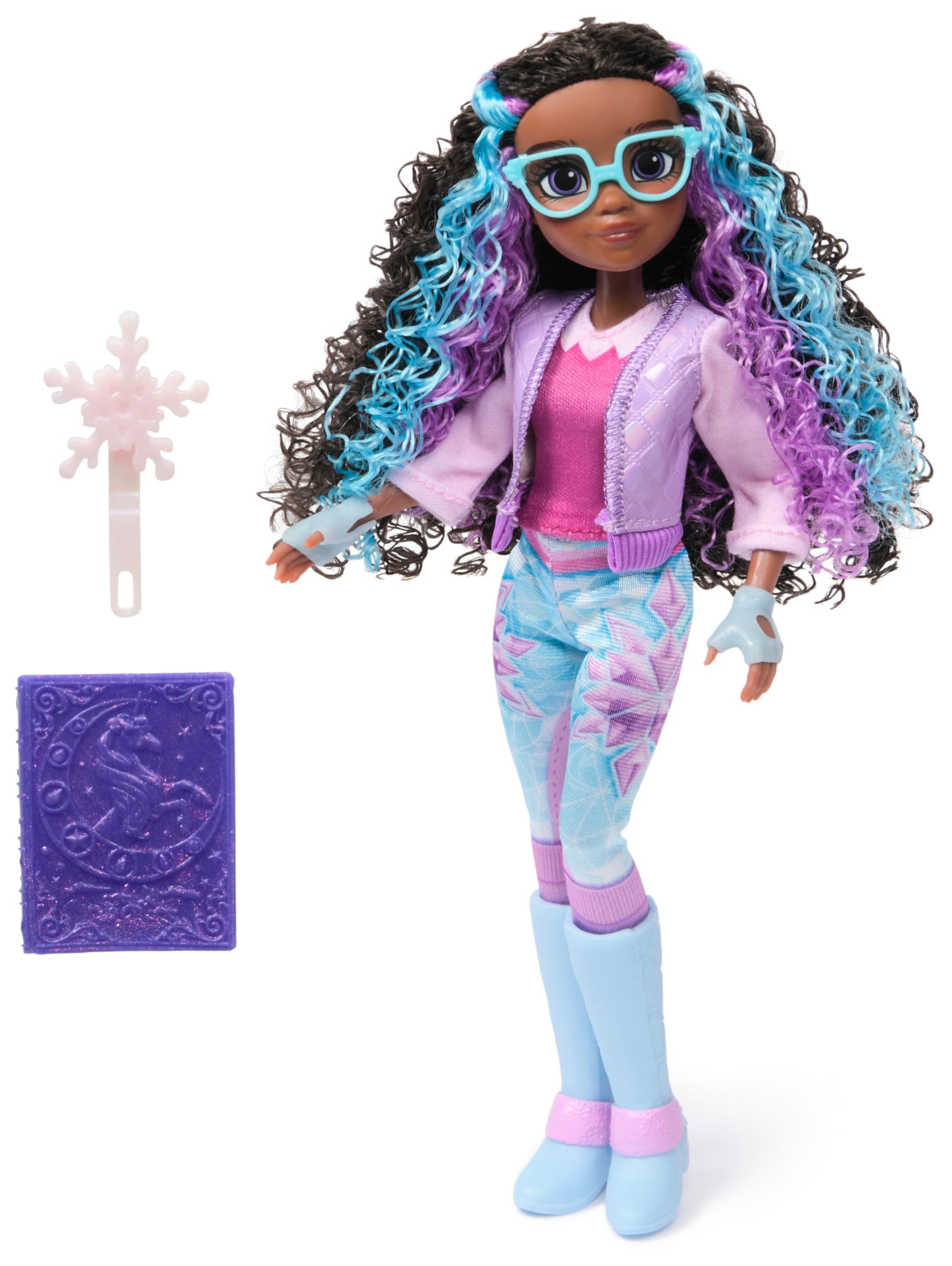 Unicorn Academy Layla Doll - 9.5 Inch Fashion Doll with 5 Accessories & Sparklebook | Ages 4+ 2