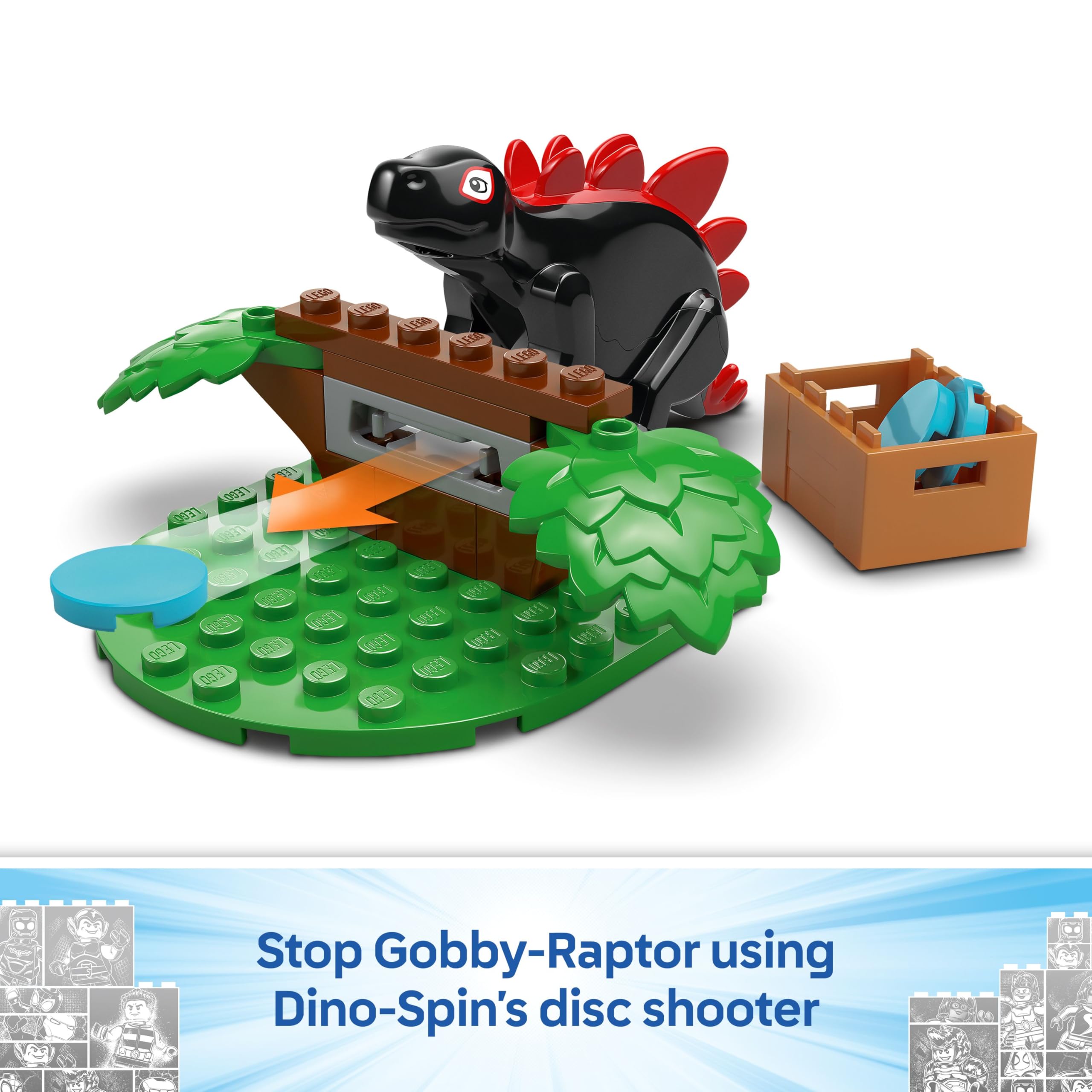 LEGO Marvel Spidey and Gobby’s Raptor Battle at Tree House HQ - Building Playset for Ages 4+ 4