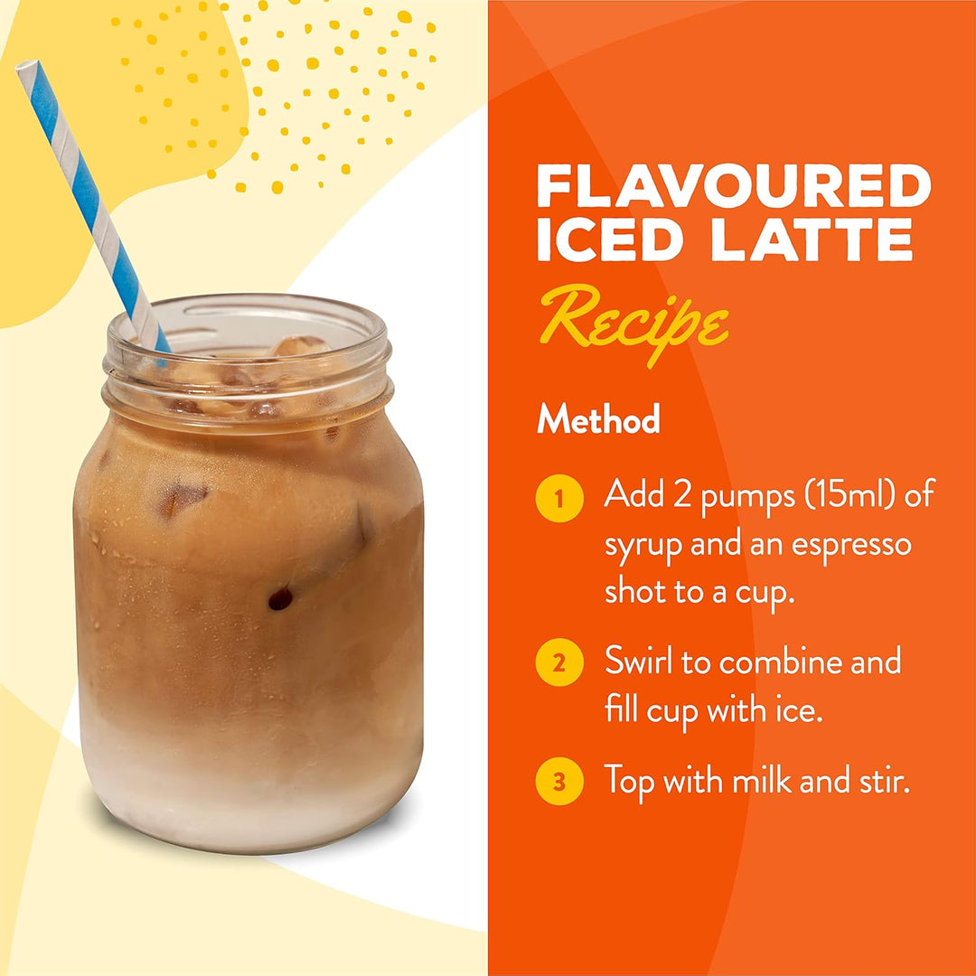 Simply - Sugar Free French Vanilla Syrup, Low Calorie Vegan Flavoured Beverage Syrup