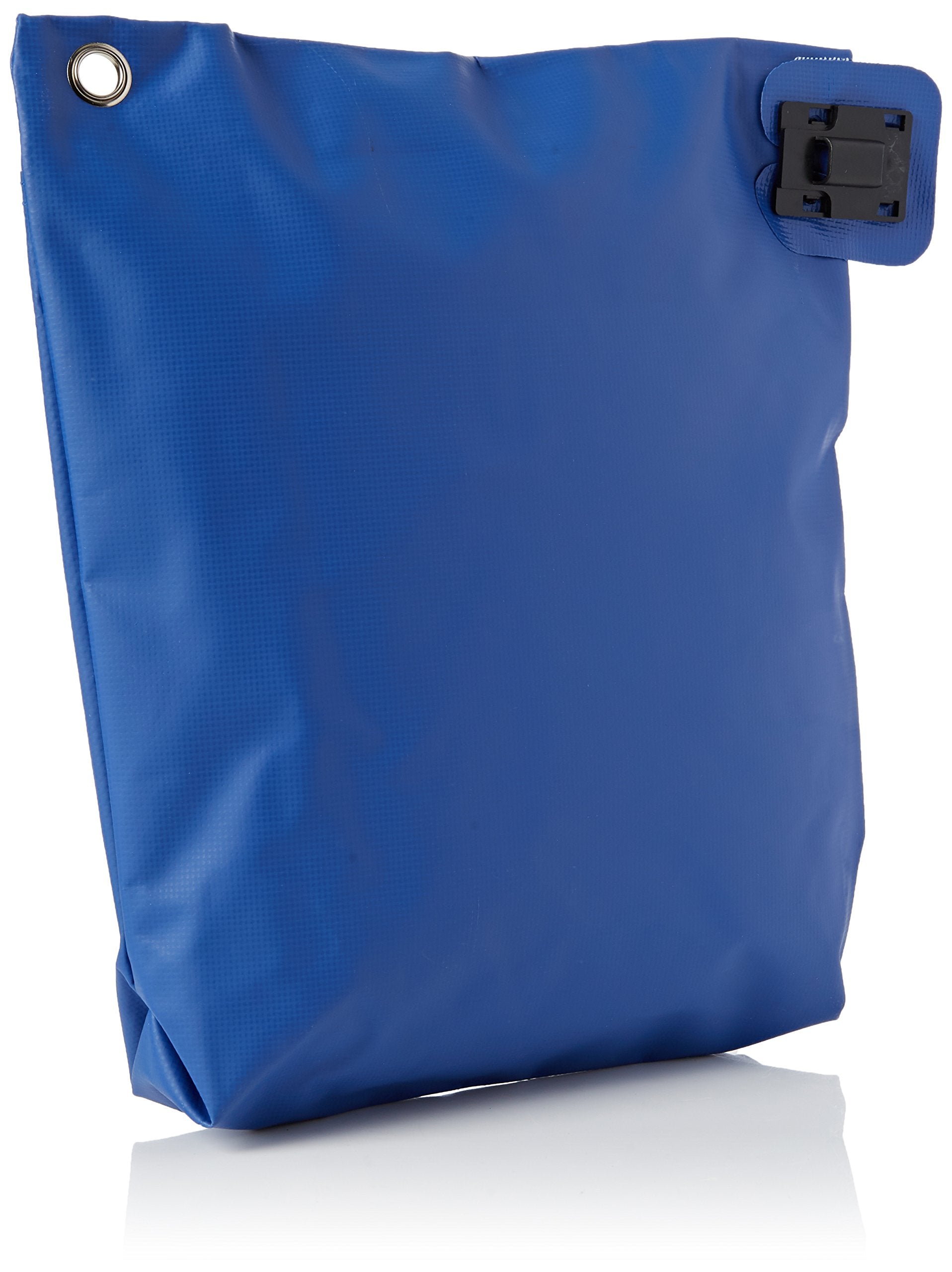 Go Secure High Security Mailing Pouch - Blue | Tamper-Evident Zip Closure | PVC 2